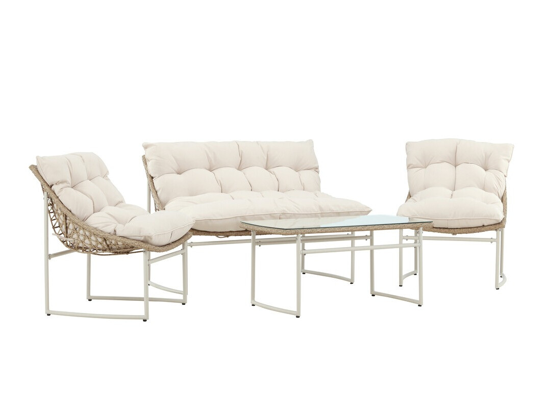 Útihúsgagnasett Dallas 4732 (Beige)