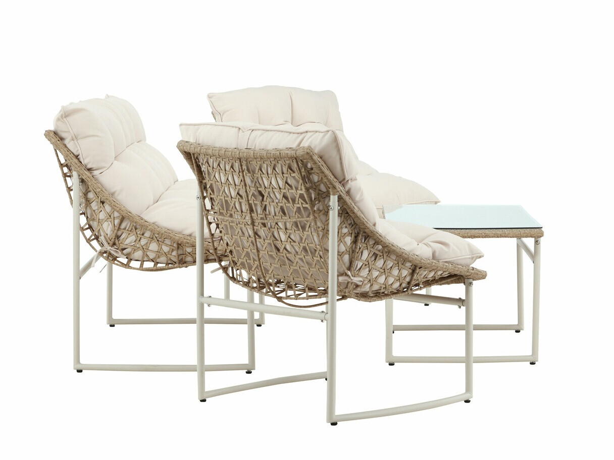 Útihúsgagnasett Dallas 4732 (Beige)