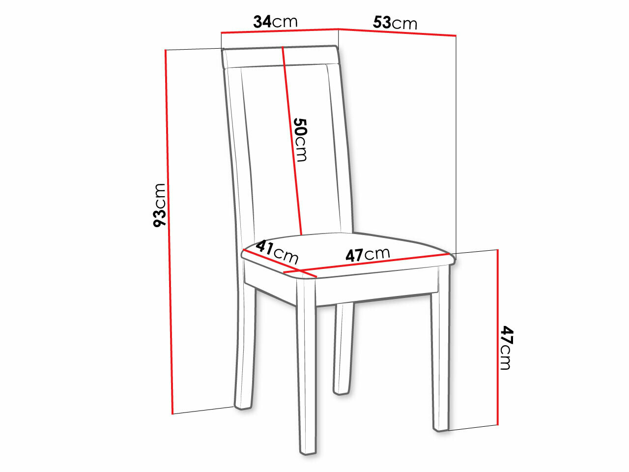Stóll Victorville 343 (Sonoma-eik)