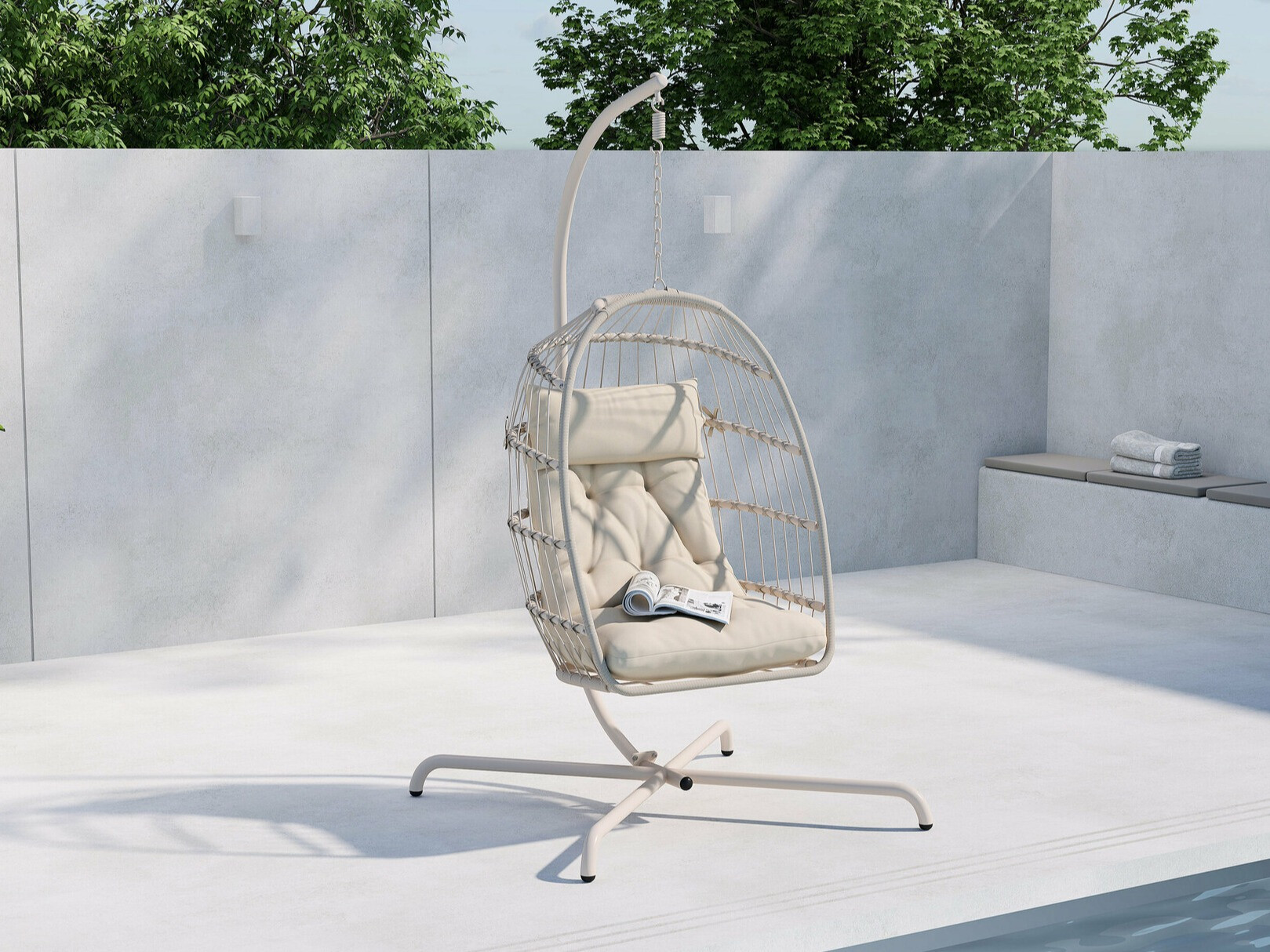 Hengistóll Dallas 4756 (Beige)