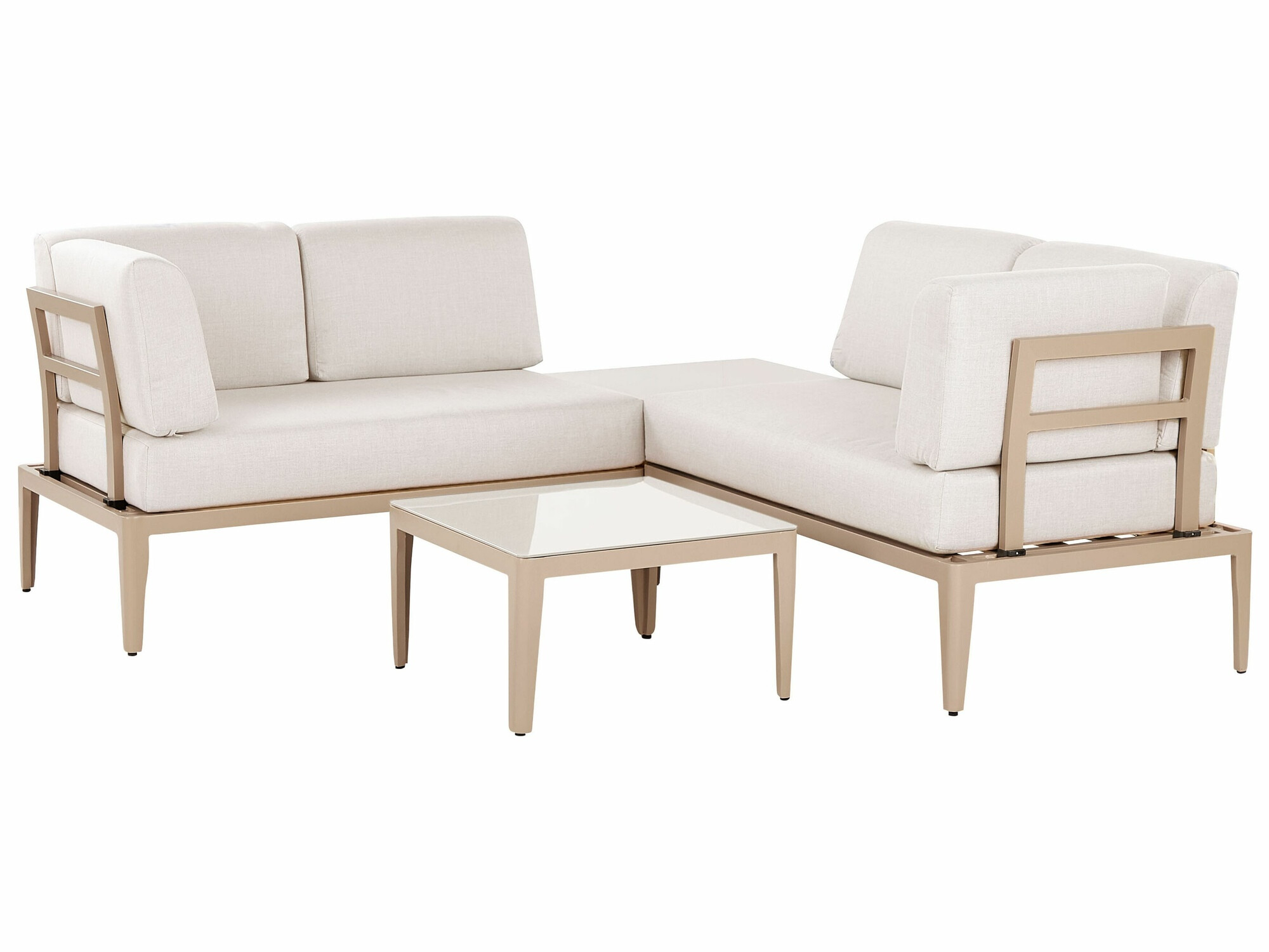 Útihúsgagnasett Berwyn 2539 (Beige)
