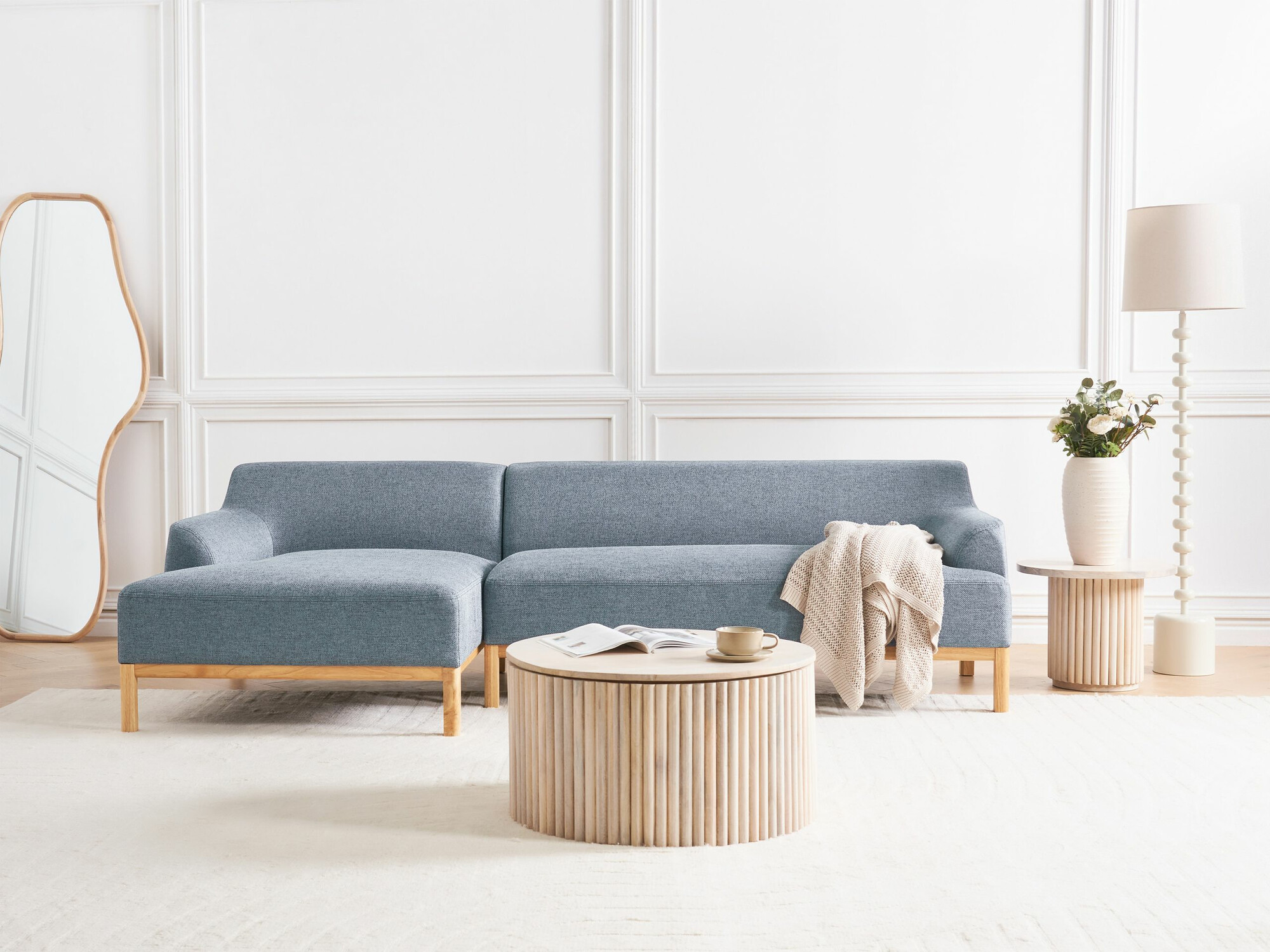 Horn­sófi Berwyn 2229 (Blár)