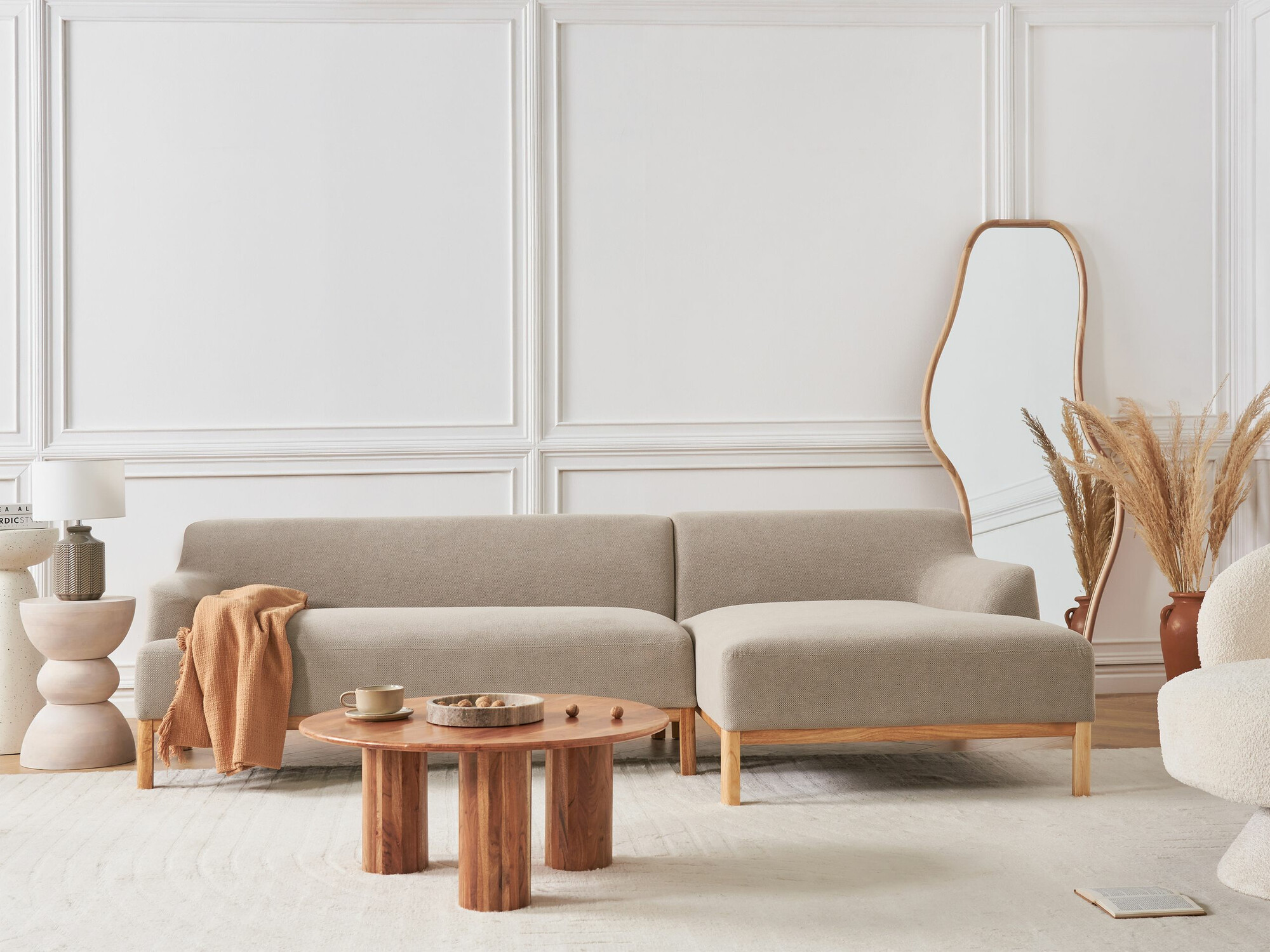 Horn­sófi Berwyn 2229 (Taupe)