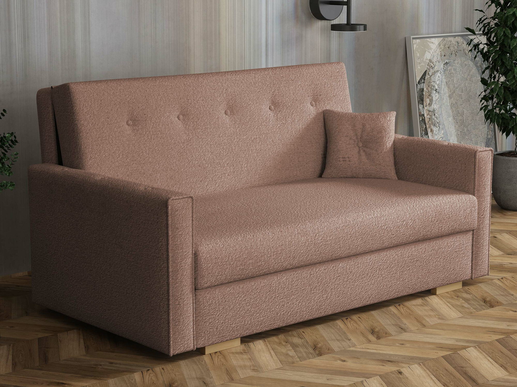 Svefnsófi Caelrin III (Coral 45)