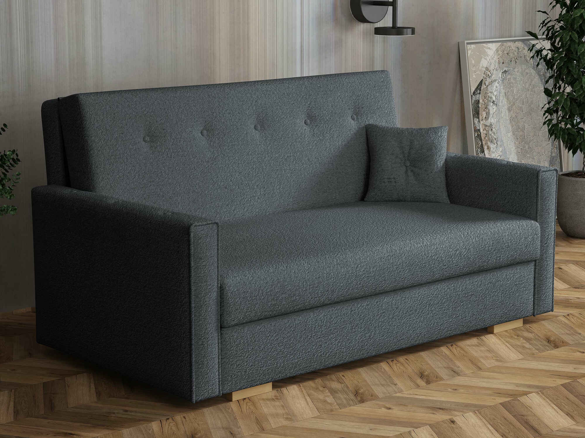 Svefnsófi Caelrin III (Coral 80)
