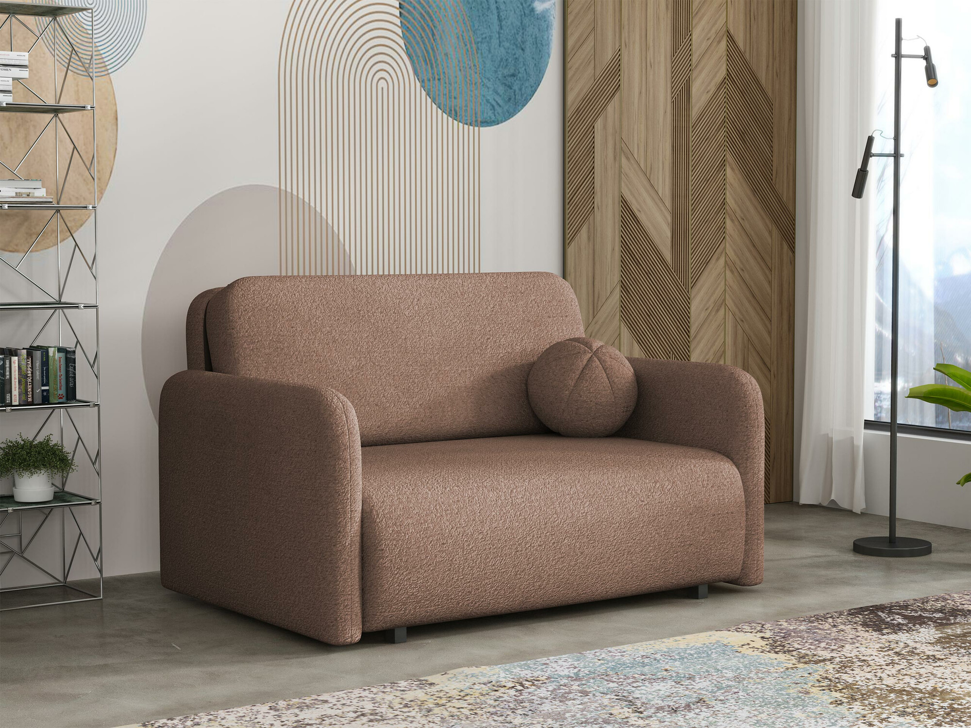 Svefnsófi Poetal II (Coral 45)