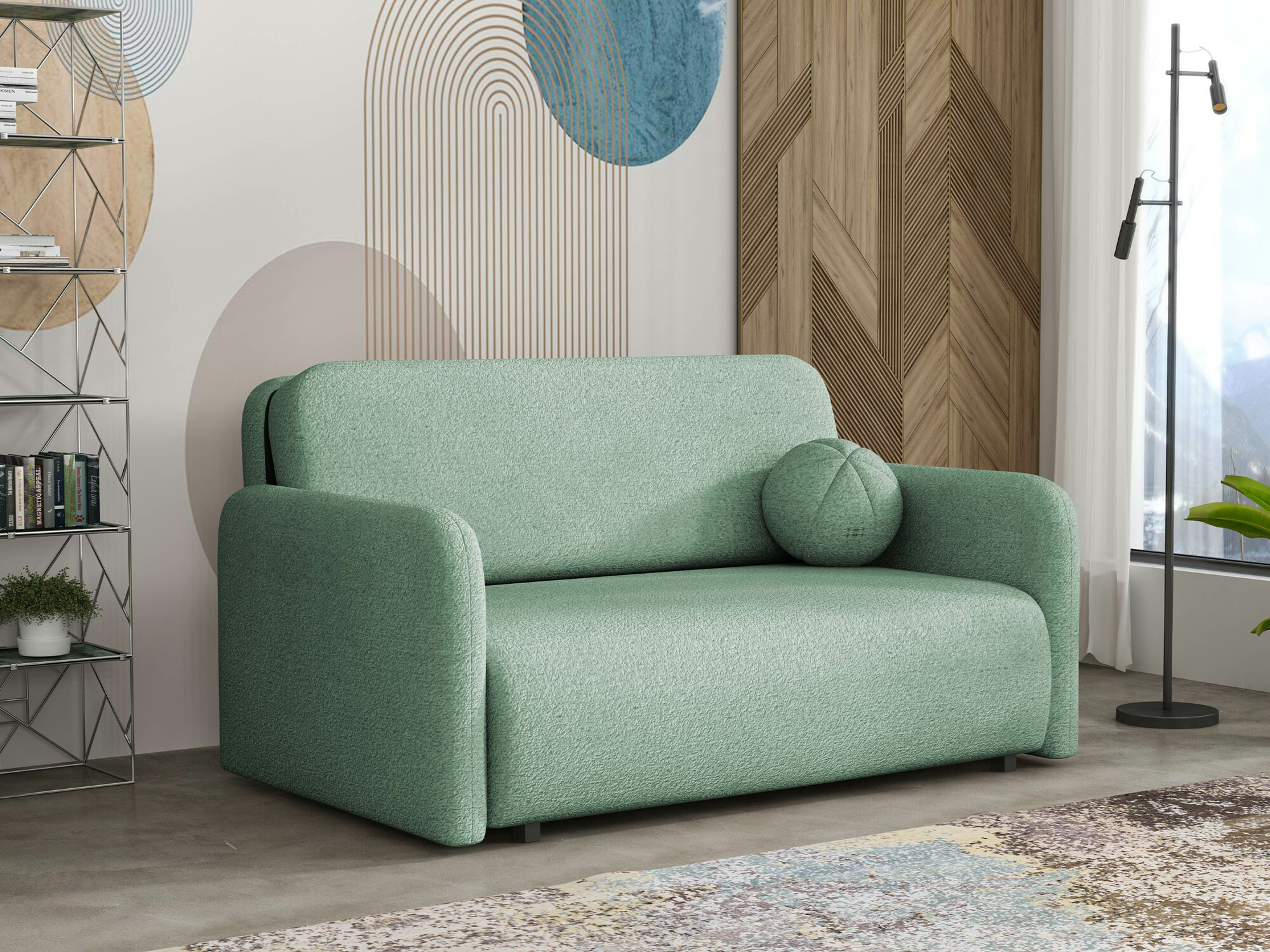 Svefnsófi Poetal III (Coral 55)