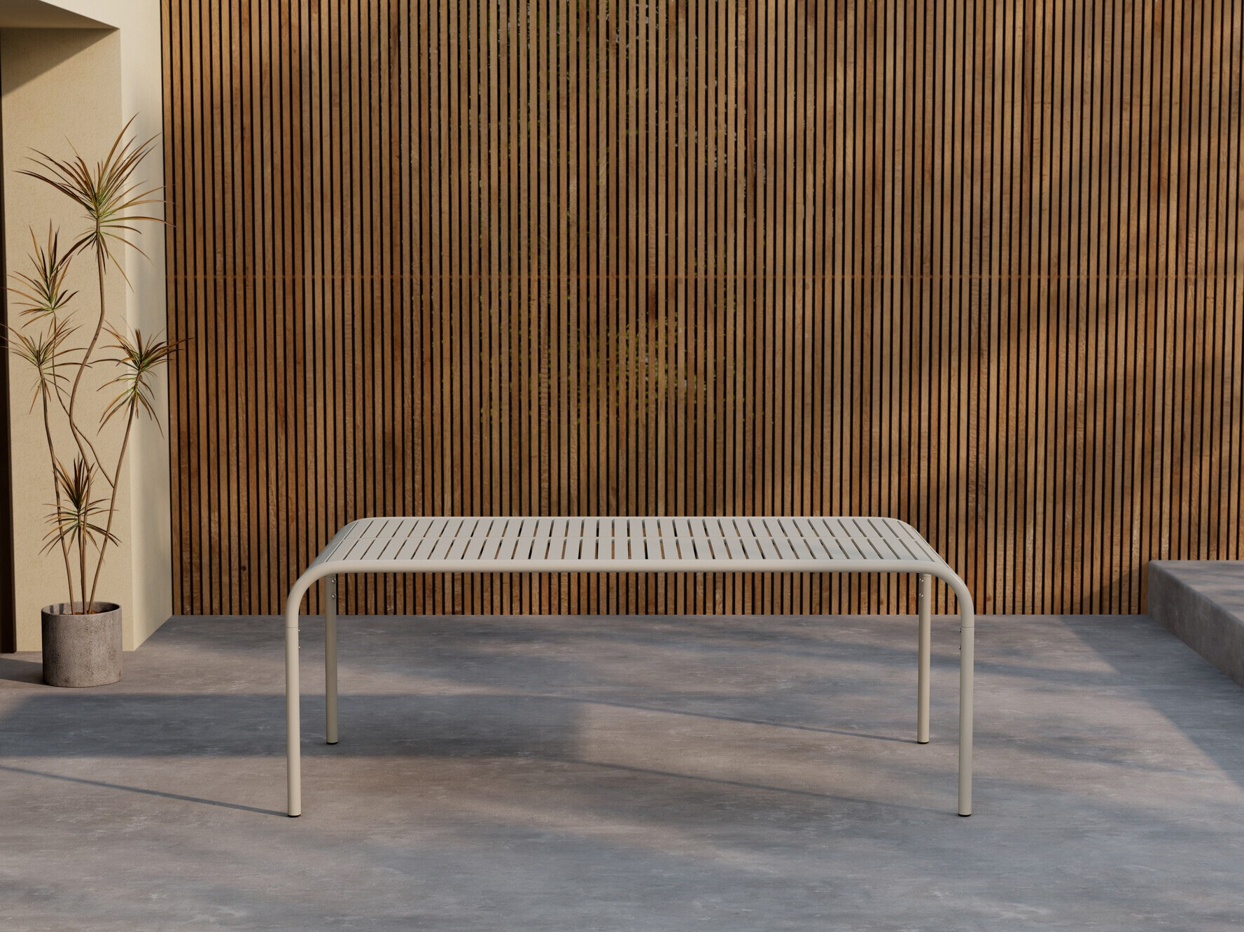 Útiborð Dallas 4771 (Beige)