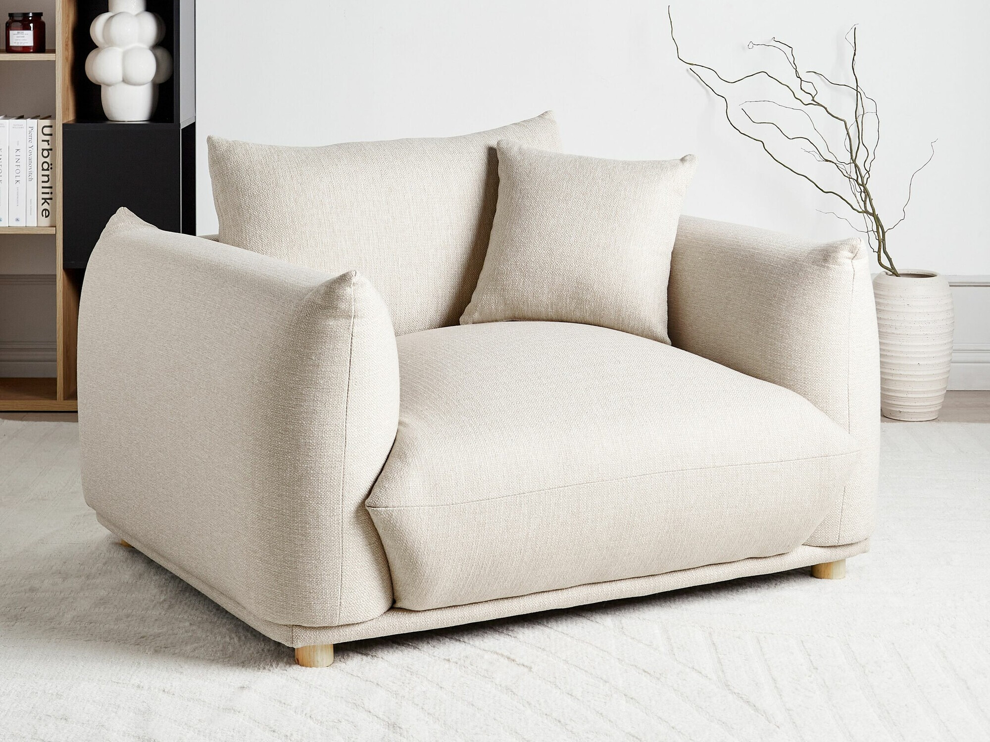 Hægindastóll Berwyn 2567 (Beige)