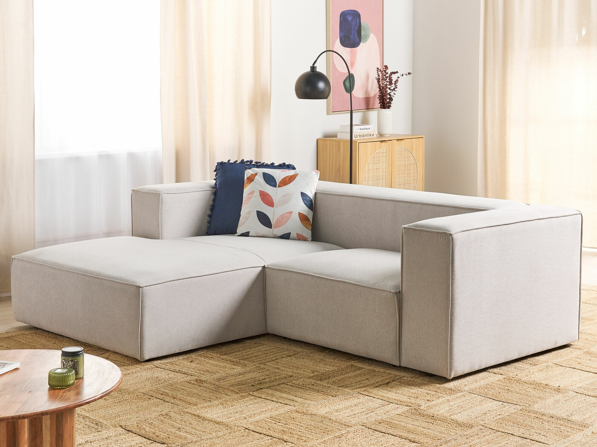 Horn­sófi Berwyn 2569 (Beige)