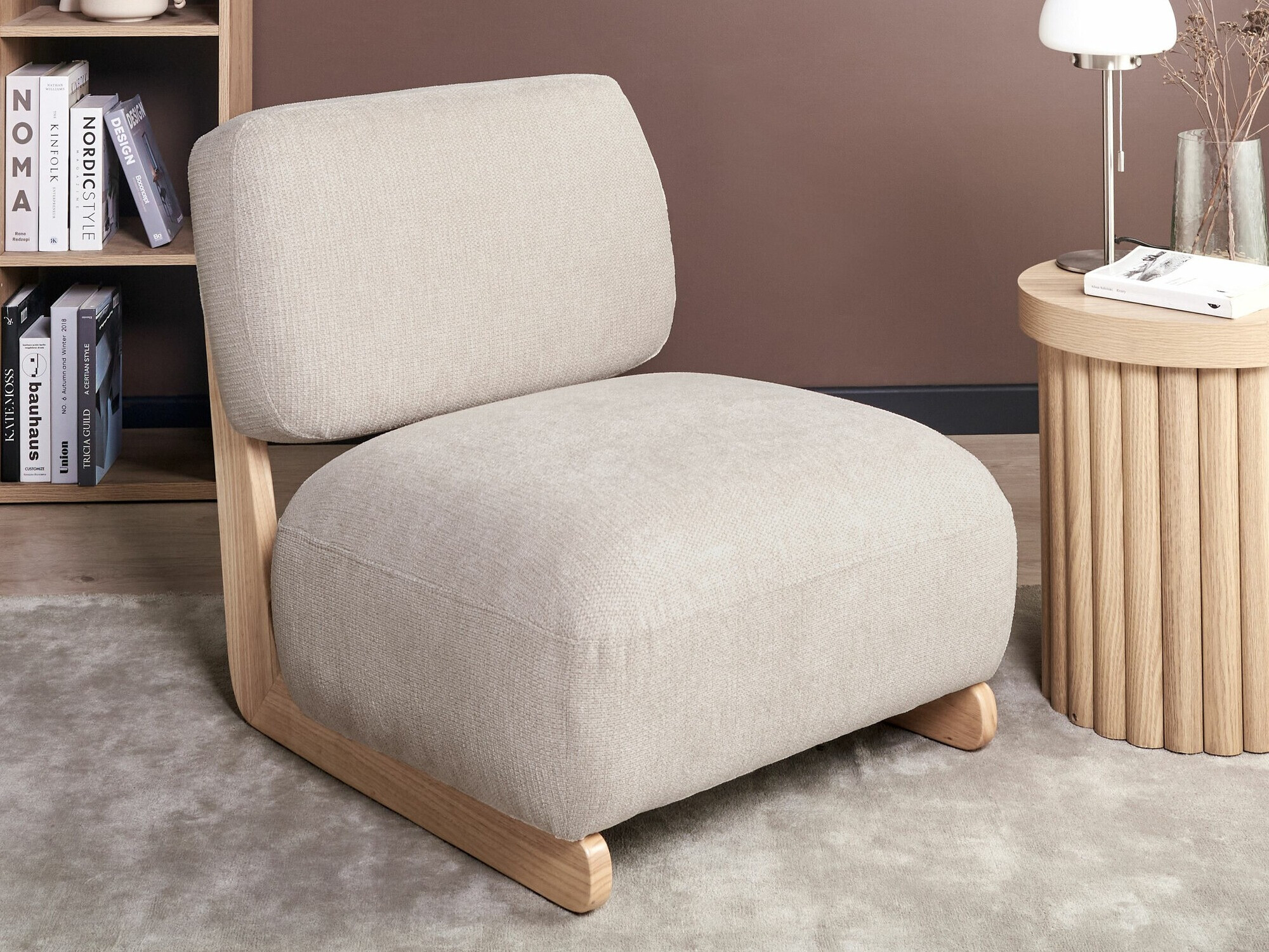 Hægindastóll Berwyn 2572 (Beige)