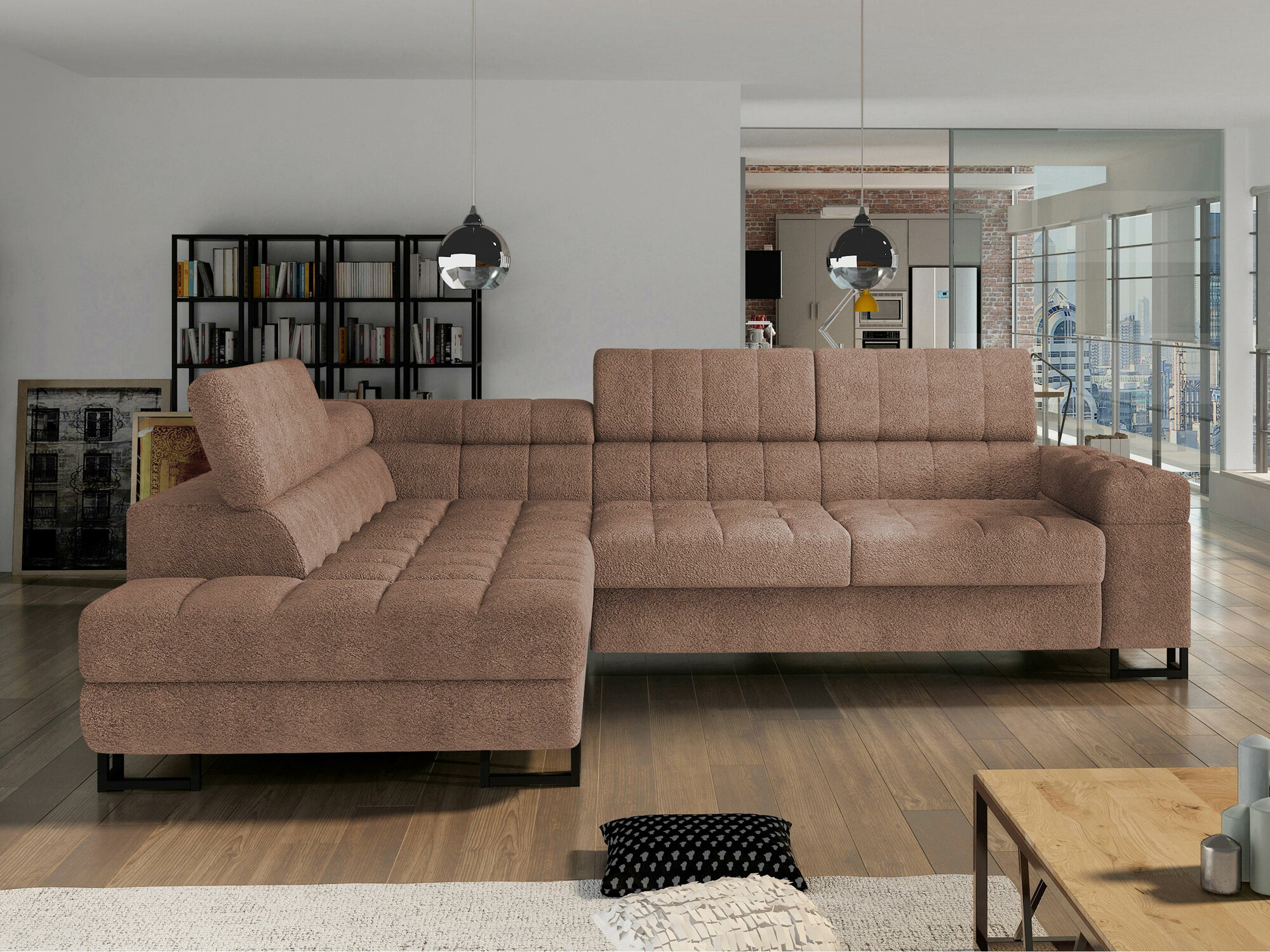 Horn­sófi Comfivo Anima (Coral 45)
