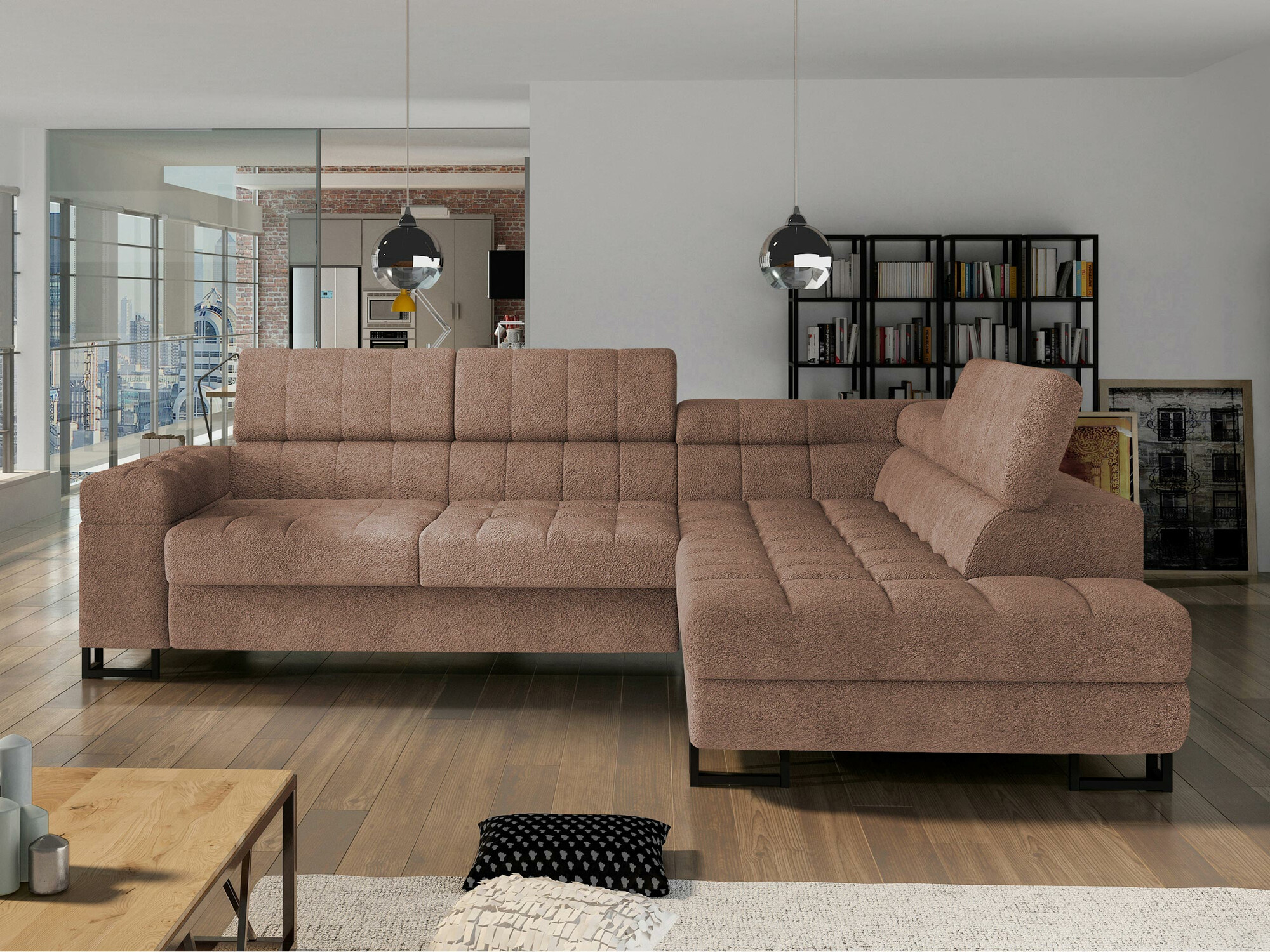 Horn­sófi Comfivo Anima (Coral 45)