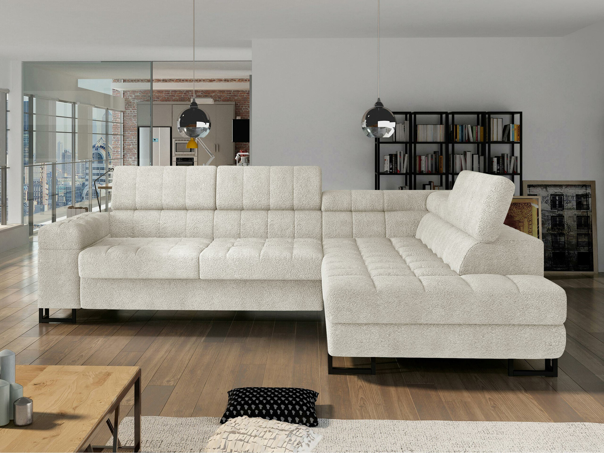 Horn­sófi Comfivo Anima (Coral 65)
