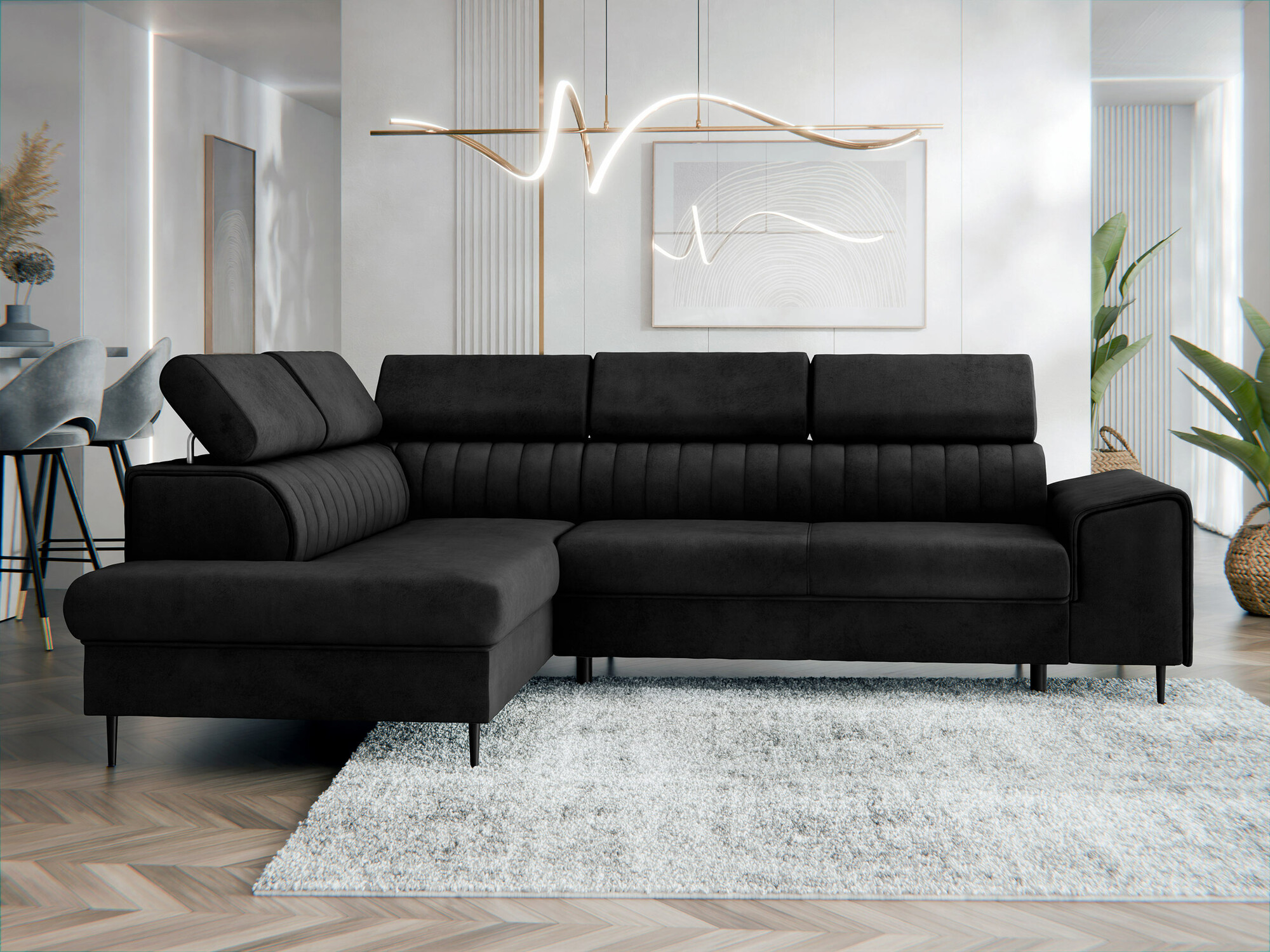 Horn­sófi Comfivo Universum (Magic Velvet 2219)