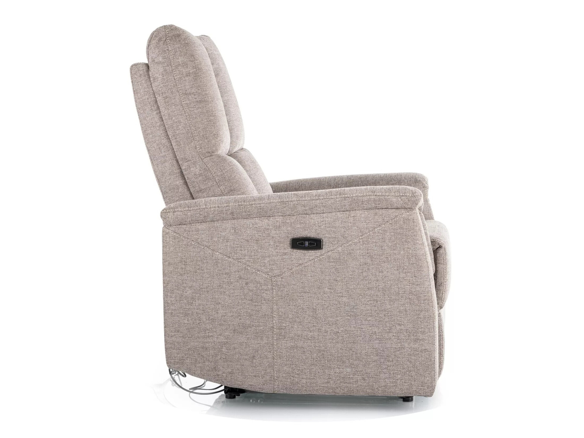 Stillanlegur hægindastóll Detroit 708 (Beige)