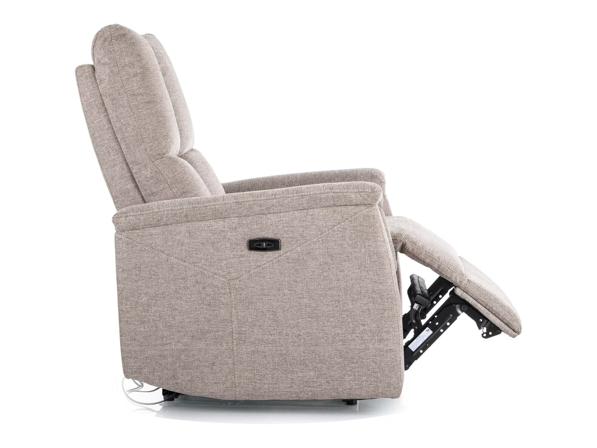 Stillanlegur hægindastóll Detroit 708 (Beige)