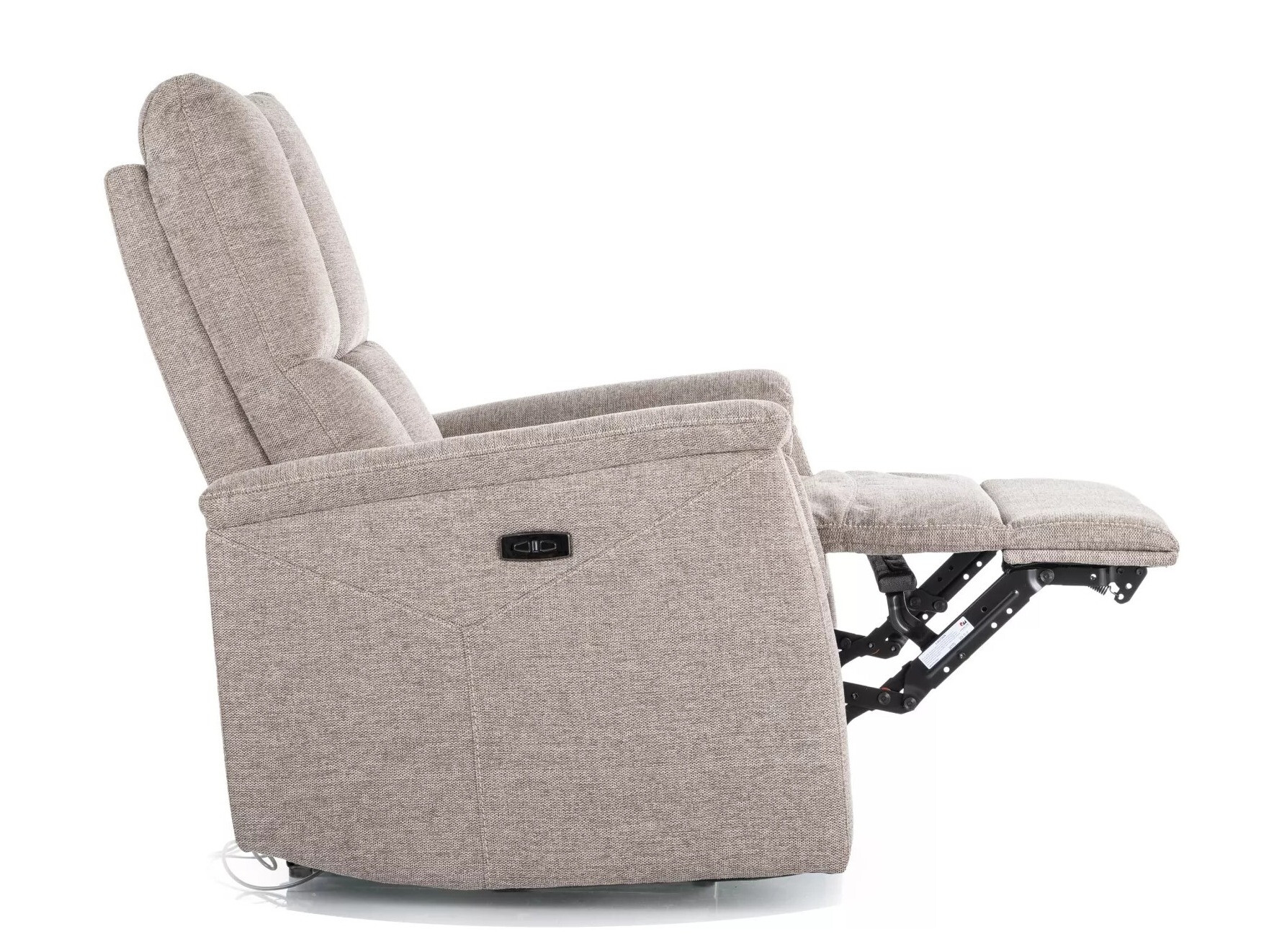 Stillanlegur hægindastóll Detroit 708 (Beige)