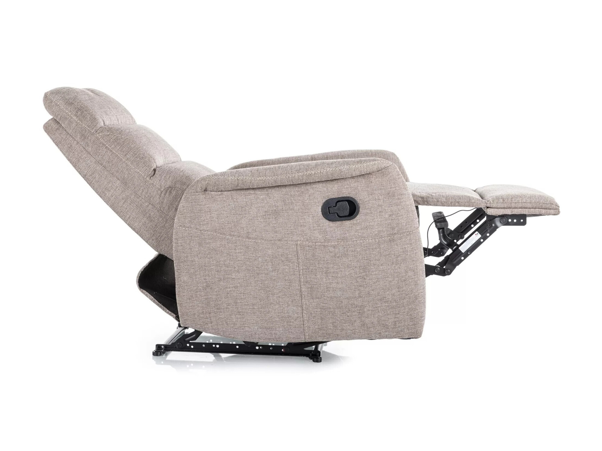 Stillanlegur hægindastóll Detroit 710 (Beige)