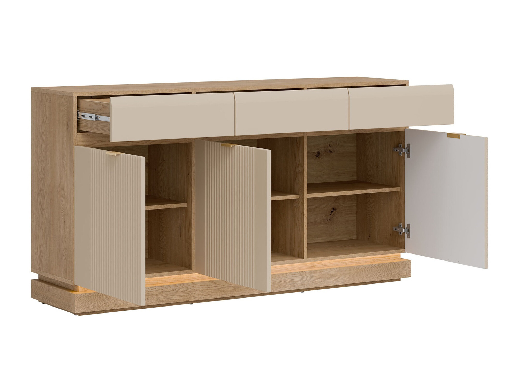 Kommóða Teselbu 104 (Kasmír + Eik)