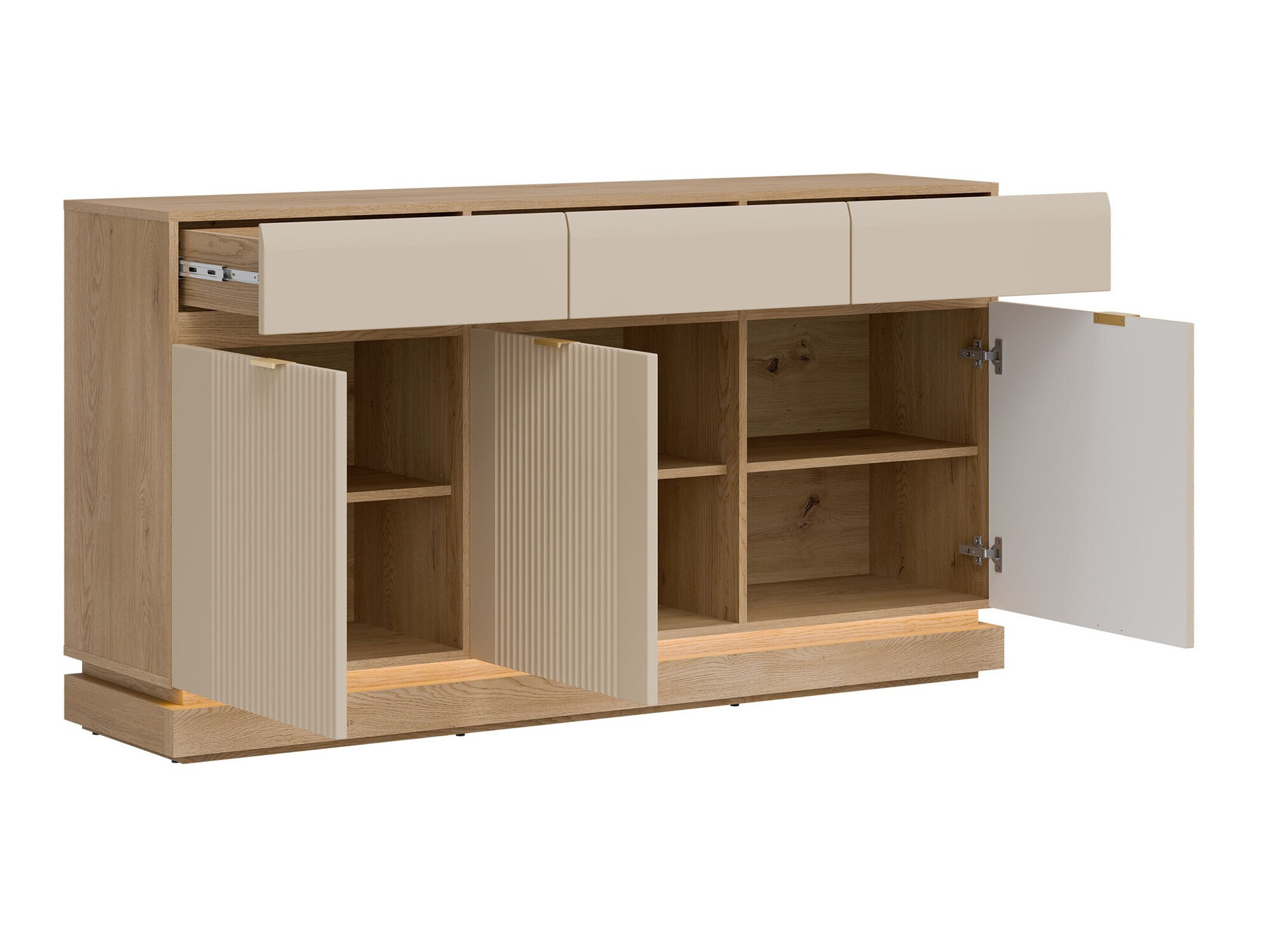 Kommóða Teselbu 104 (Kasmír + Eik)