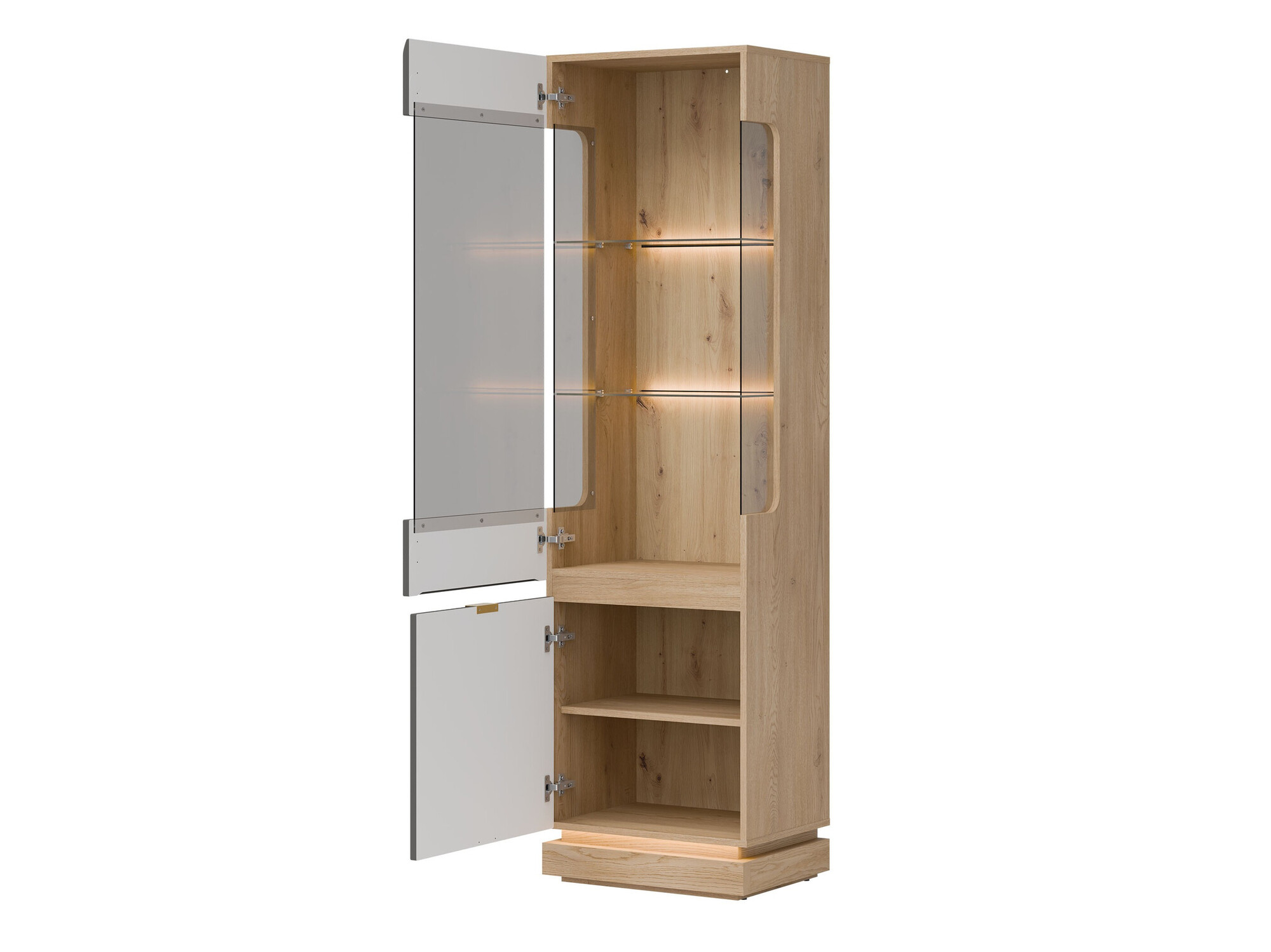 Bókahilla Teselbu 109 (Grár + Eik)