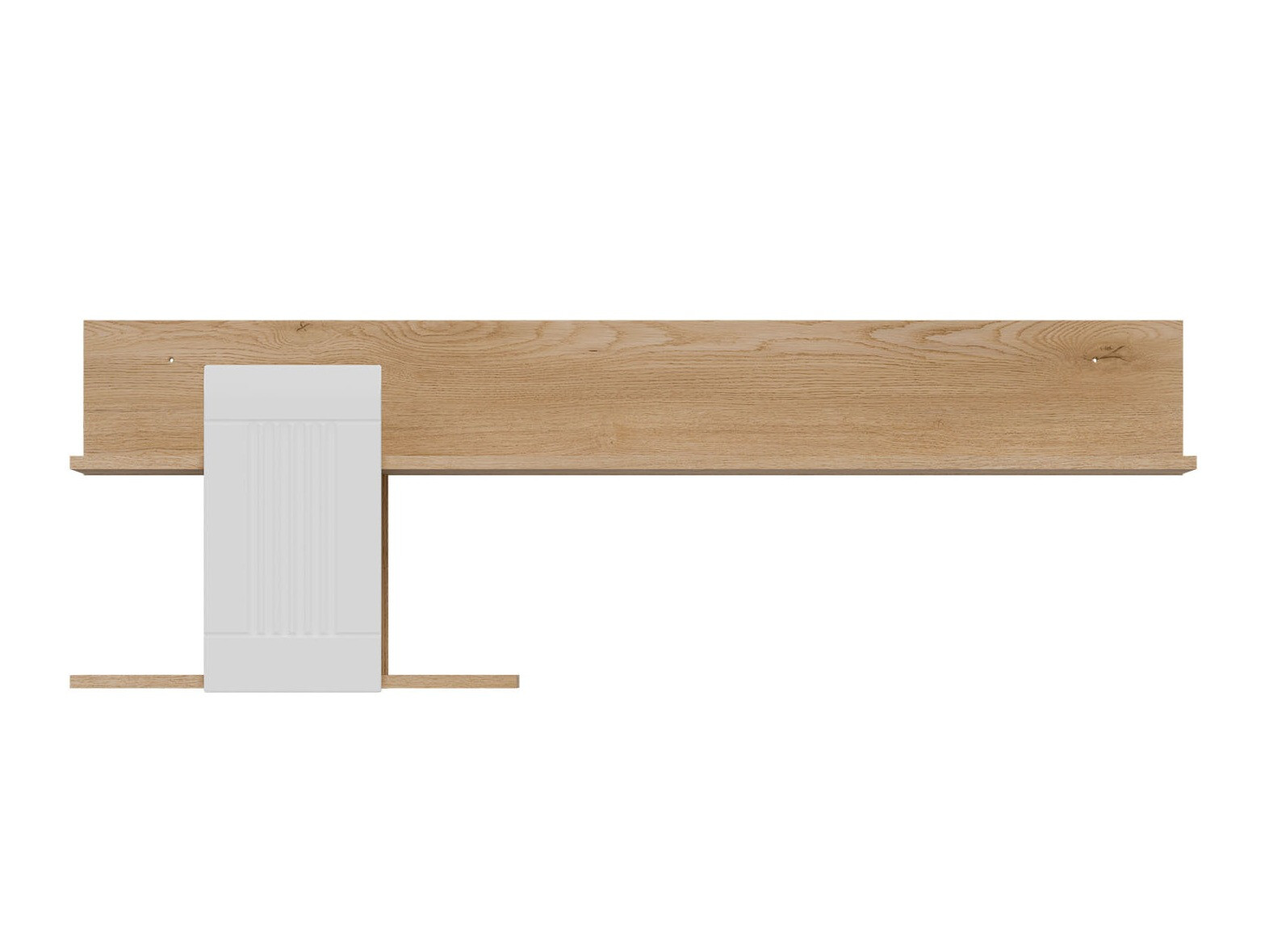Vegghillur Teselbu 115 (Hvítur + Eik)