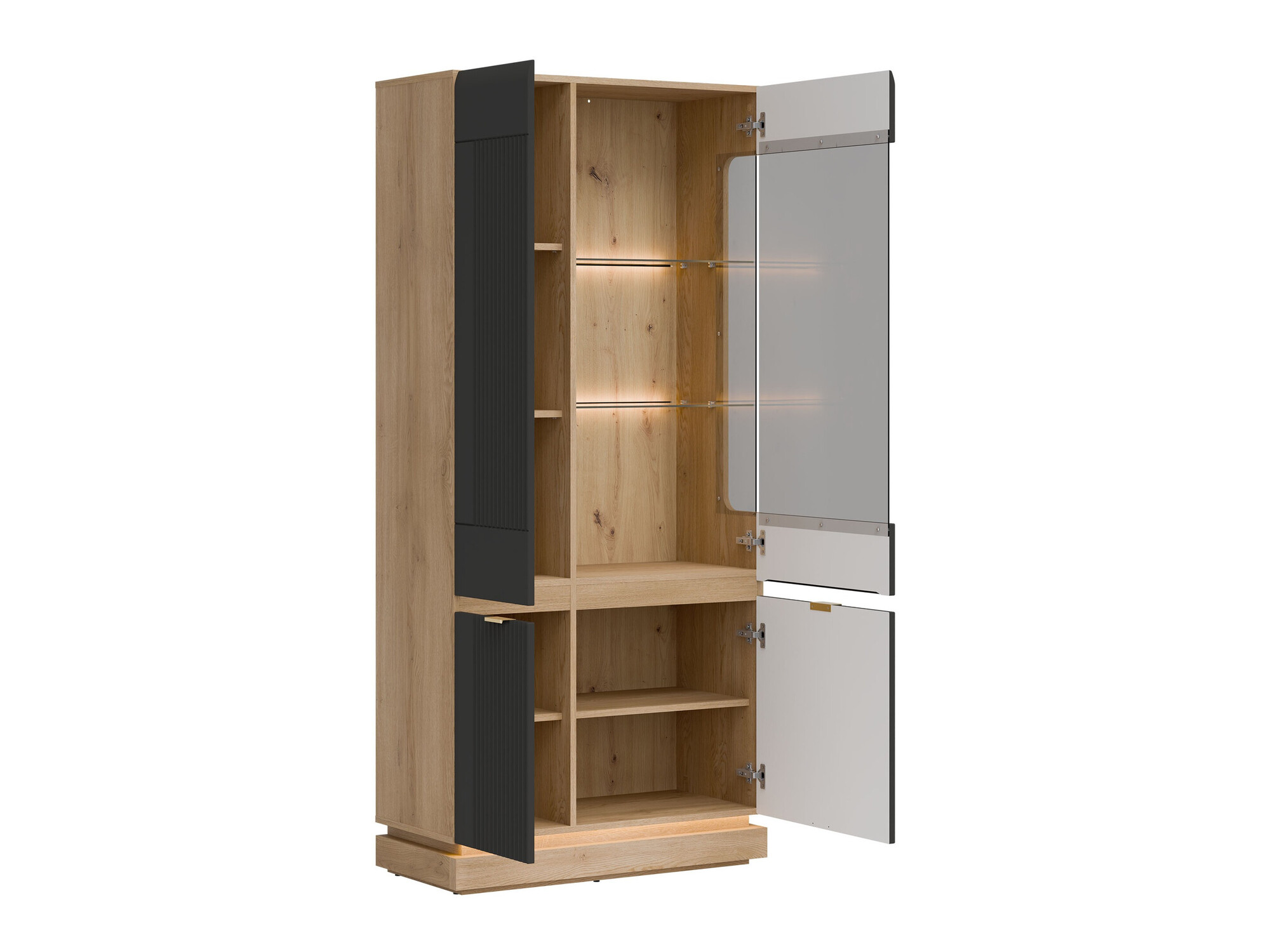 Stofusett Teselbu 116 (Antrasít + Eik)