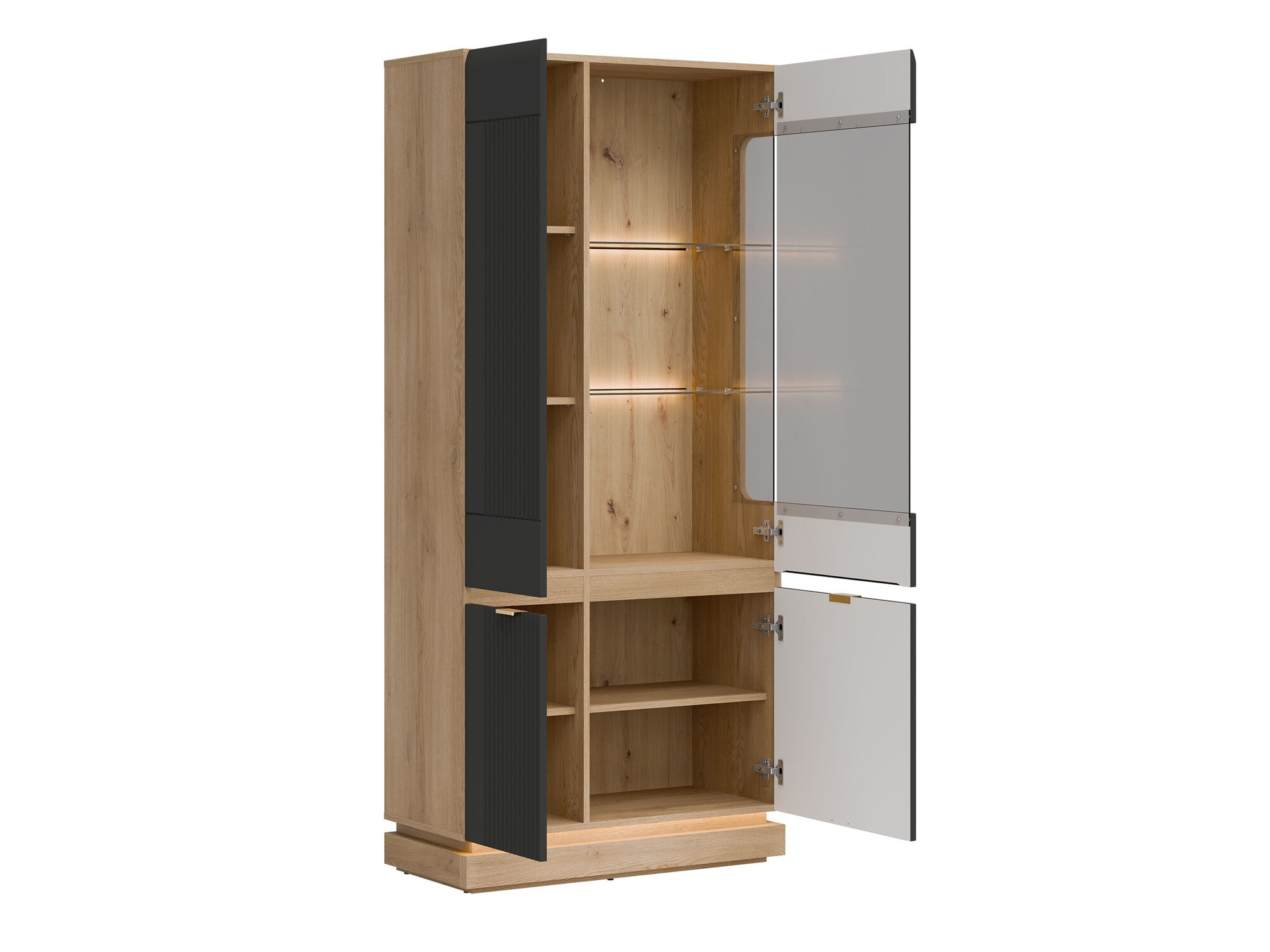 Stofusett Teselbu 116 (Antrasít + Eik)
