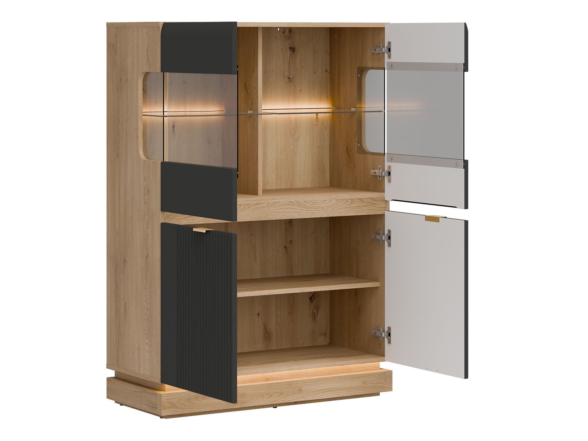 Stofusett Teselbu 116 (Antrasít + Eik)