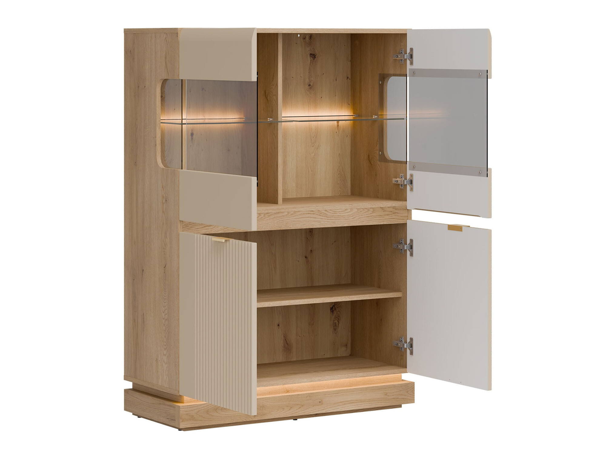 Stofusett Teselbu 116 (Kasmír + Eik)