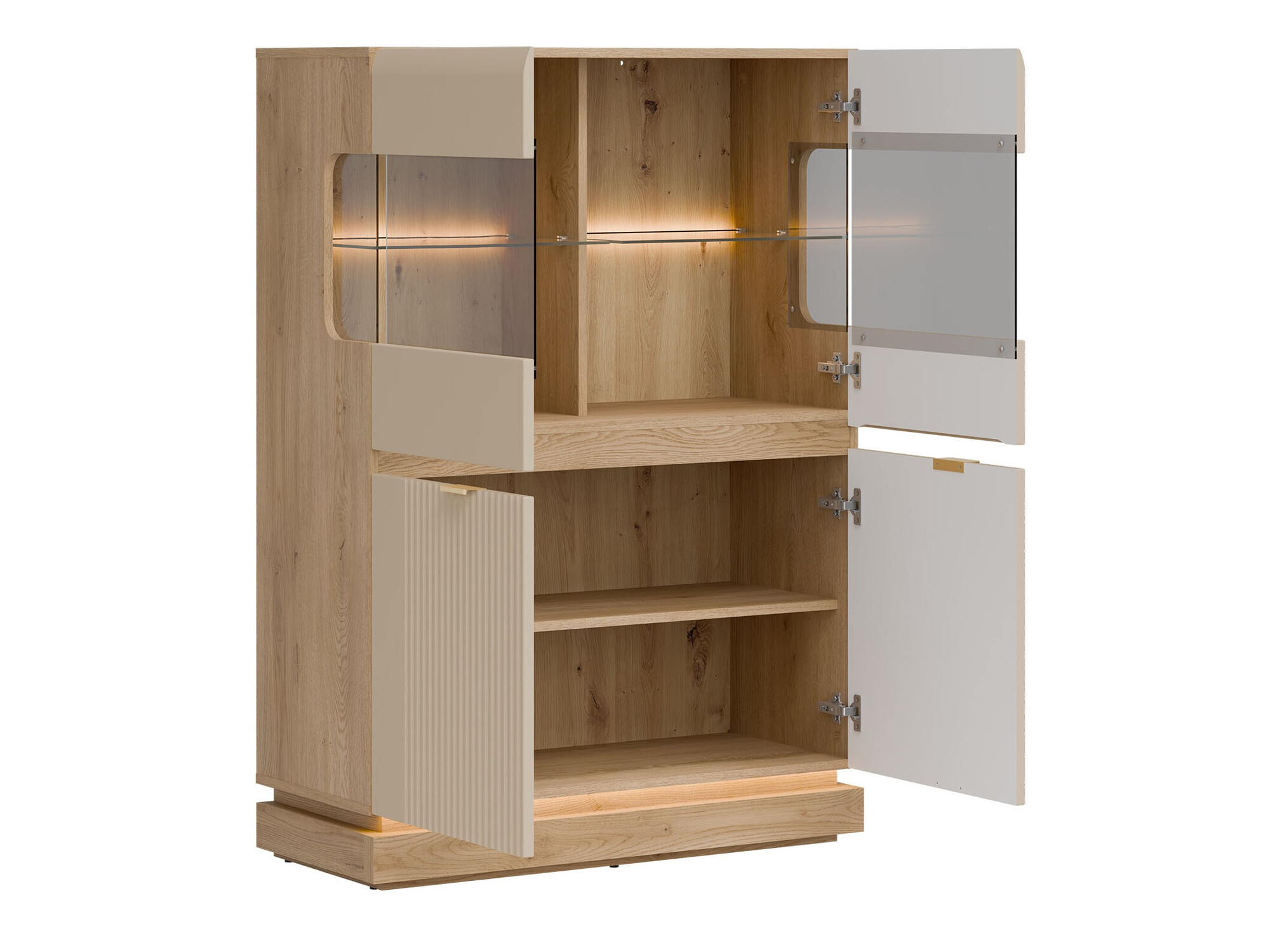Stofusett Teselbu 116 (Kasmír + Eik)