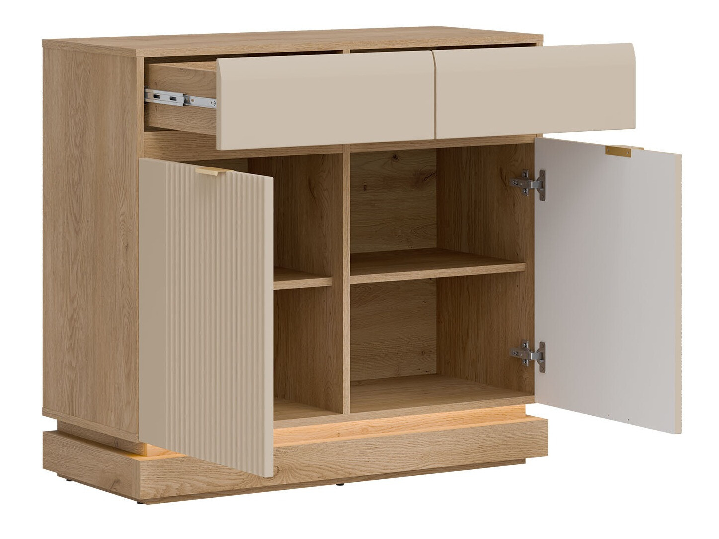 Stofusett Teselbu 116 (Kasmír + Eik)
