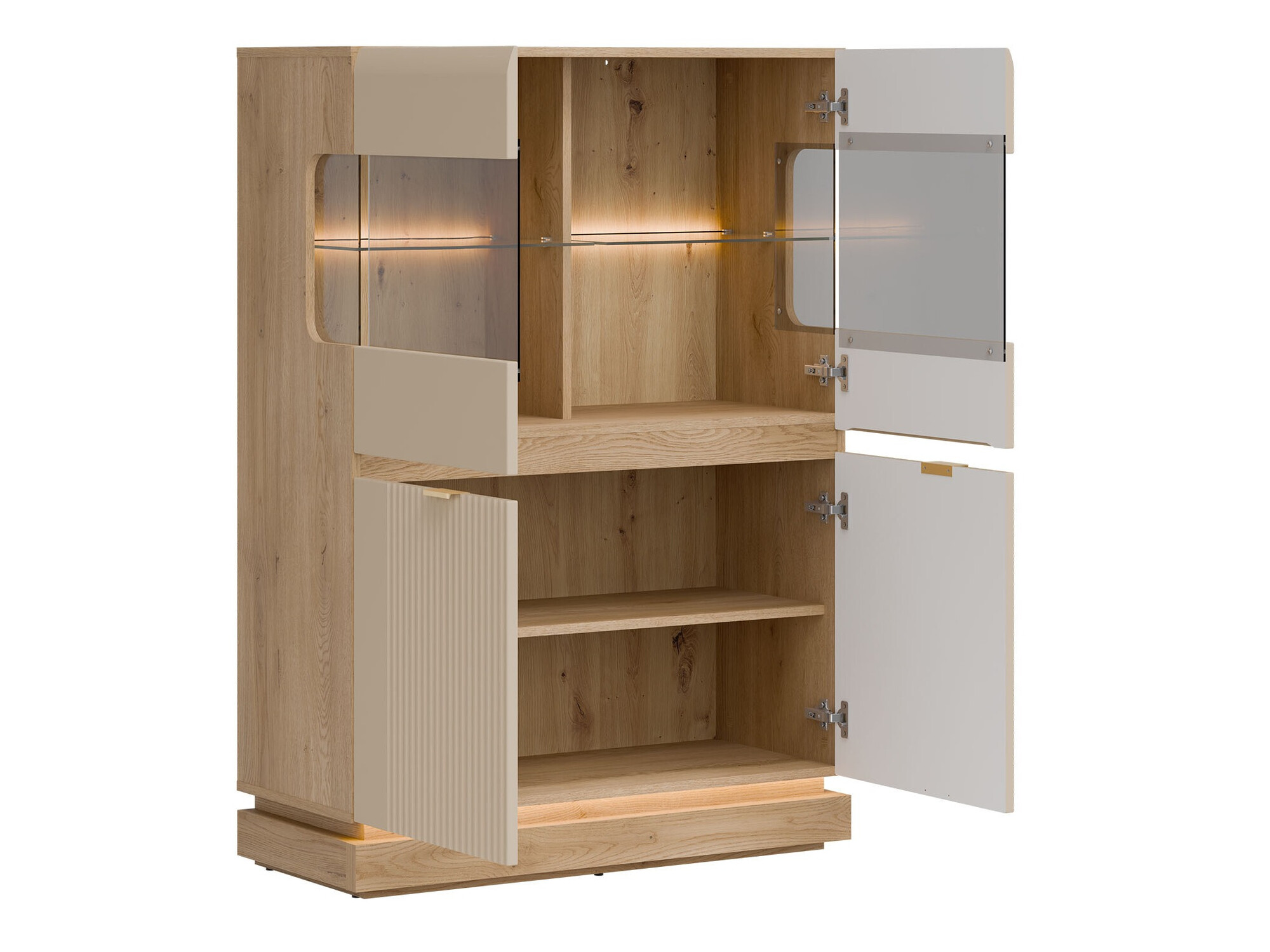 Stofusett Teselbu 116 (Kasmír + Eik)