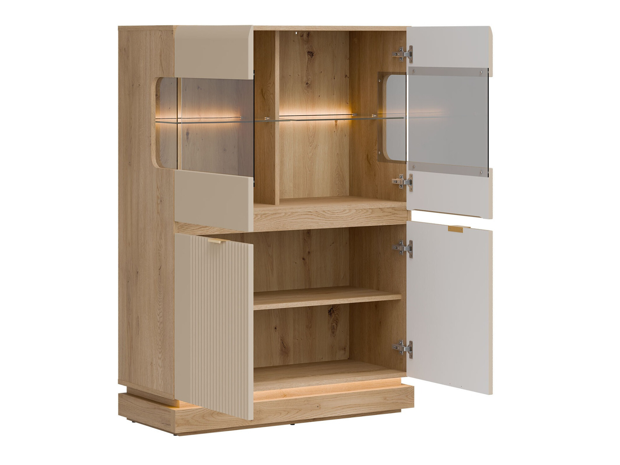 Stofusett Teselbu 116 (Kasmír + Eik)