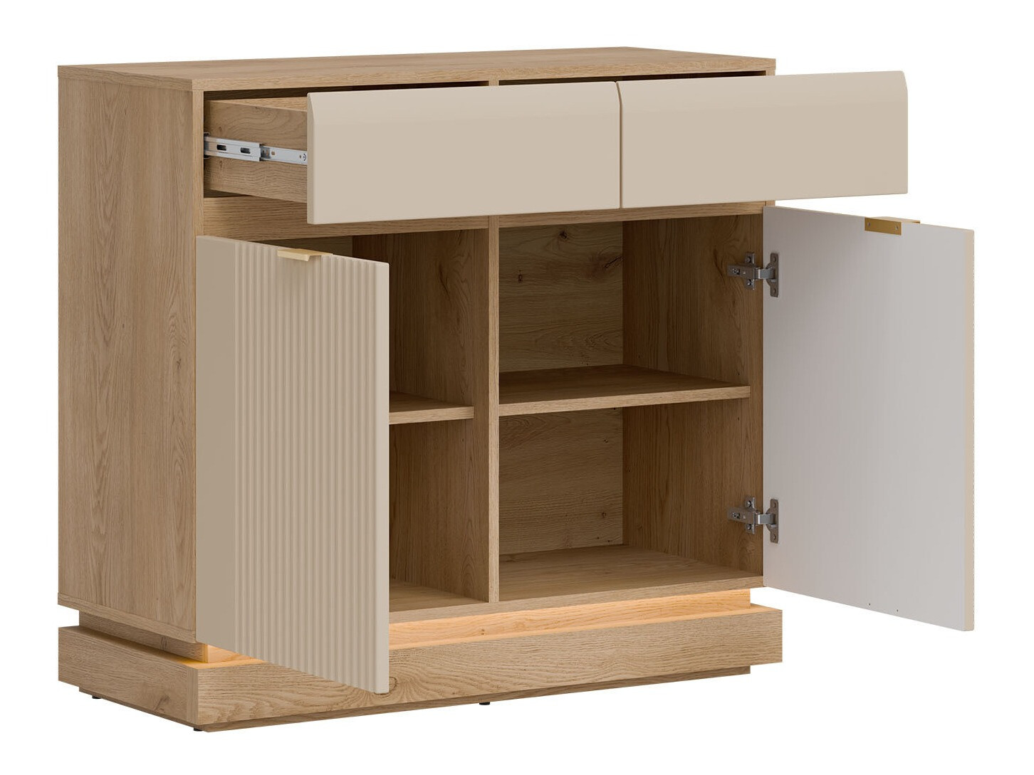 Stofusett Teselbu 116 (Kasmír + Eik)