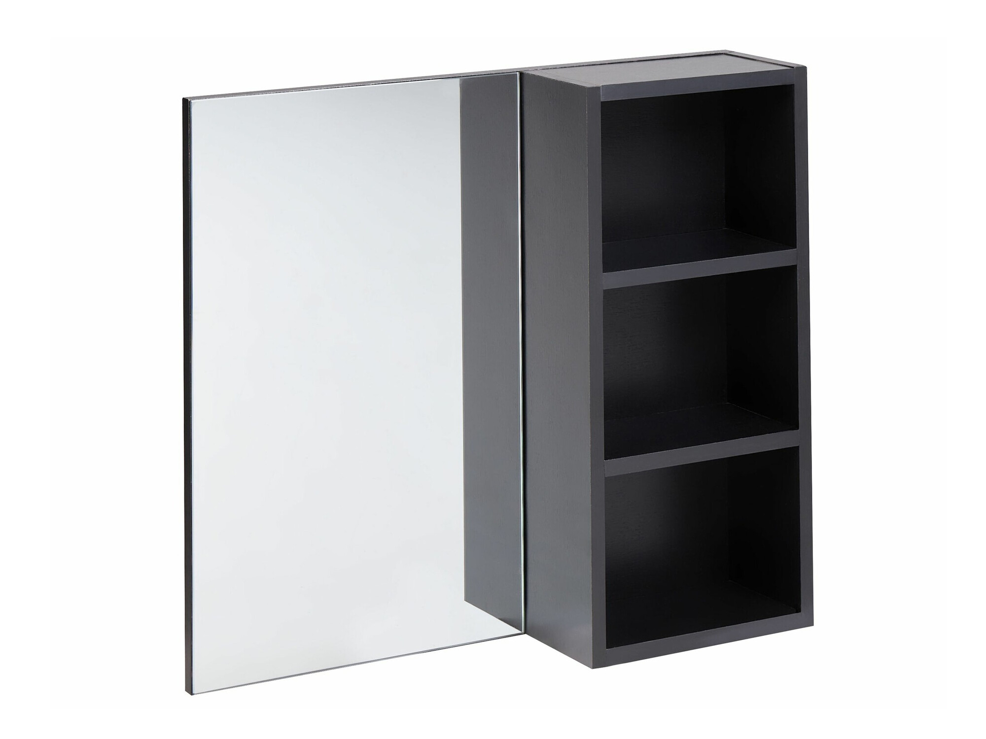 Baðherbergisspegill Berwyn 2643 (Svartur)