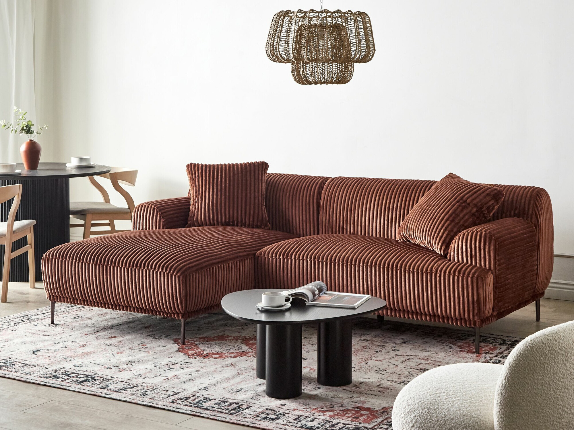 Horn­sófi Berwyn 2640 (Brúnn)