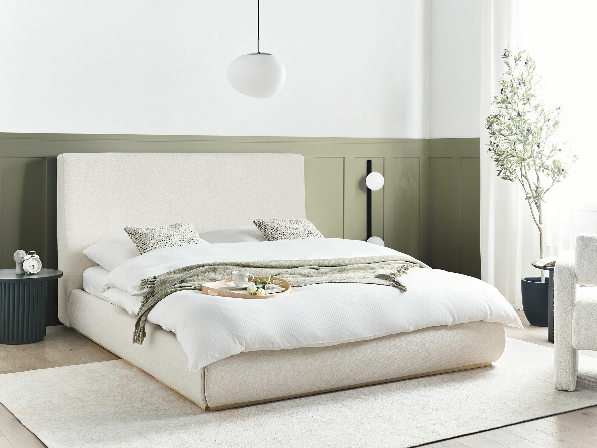 Rúm Berwyn 2642 (Beige)