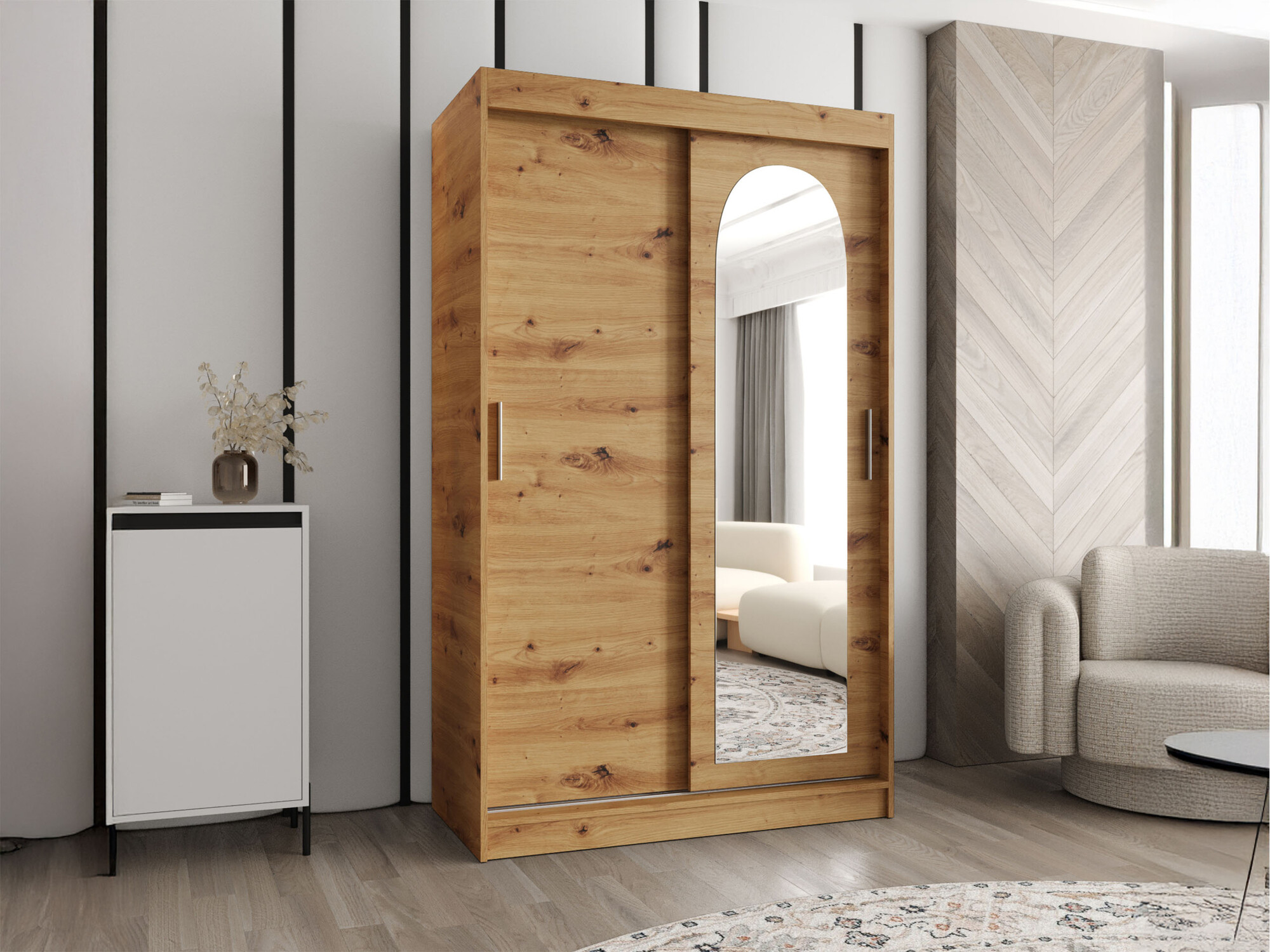 Fataskápur Hartford 504 (Artisan-eik)