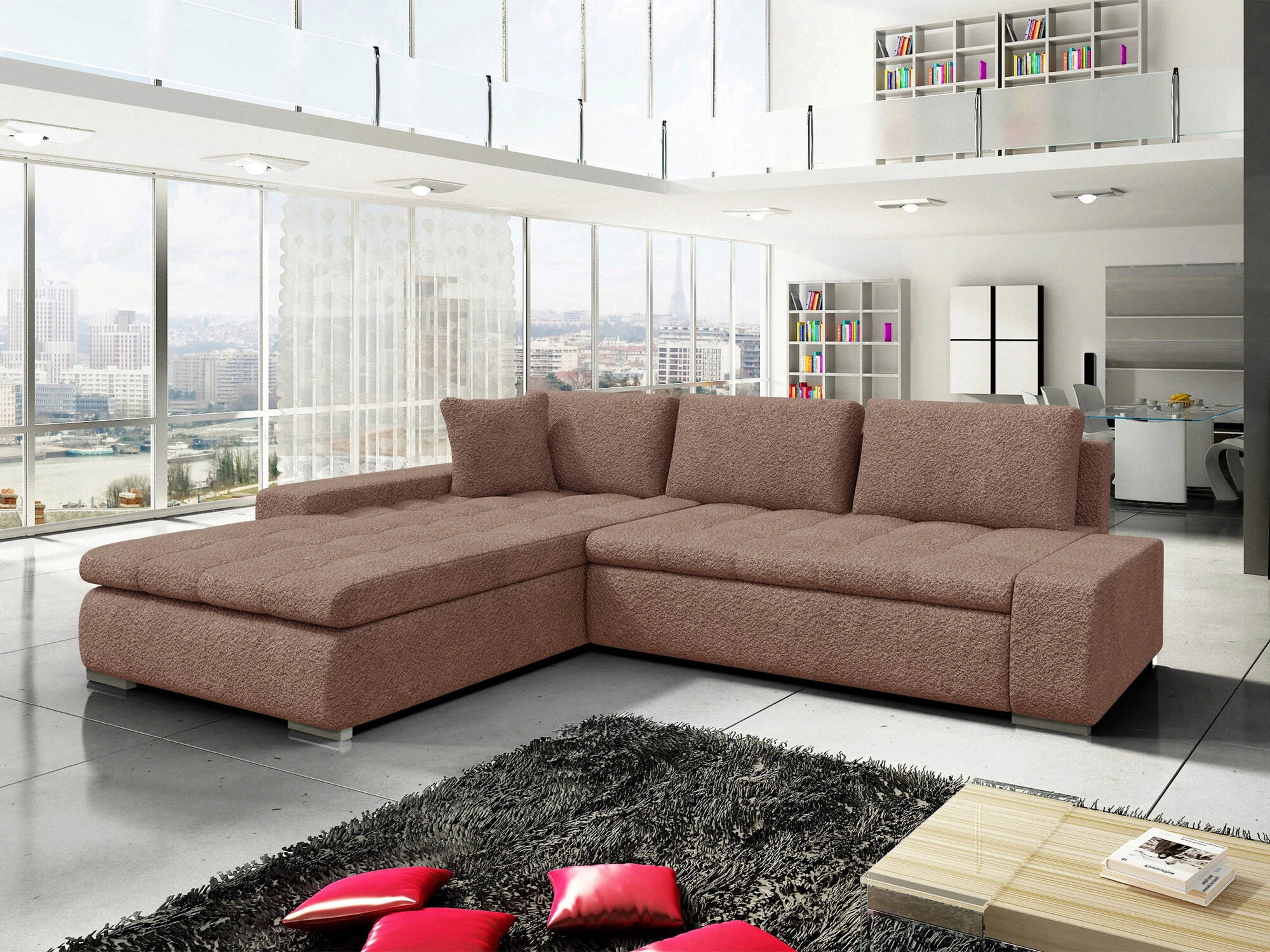 Horn­sófi Comfivo Nitor II (Coral 45)