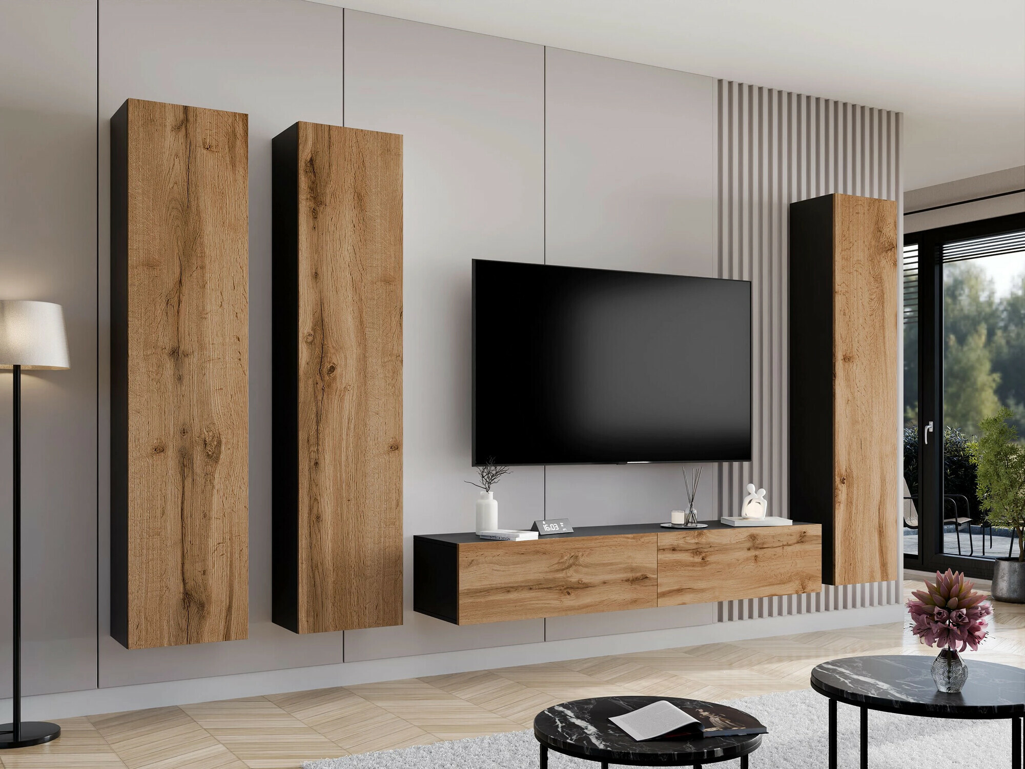 Stofusett Vilrin (Svartur + Wotan-eik)