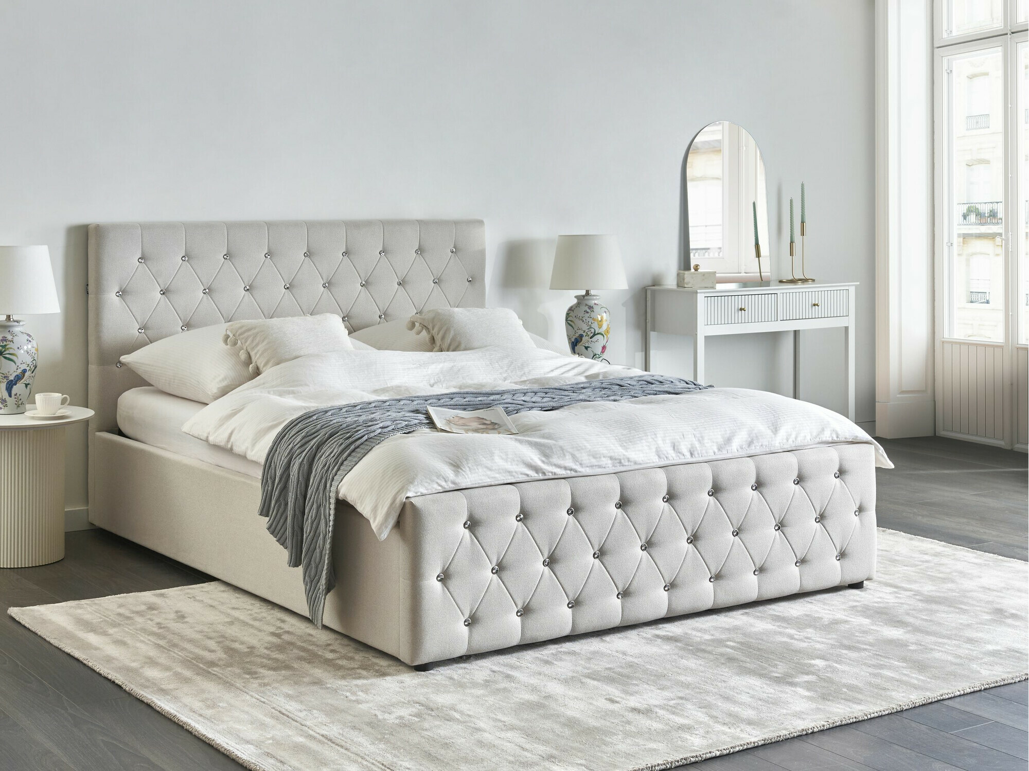 Rúm Berwyn 1267 (Beige)