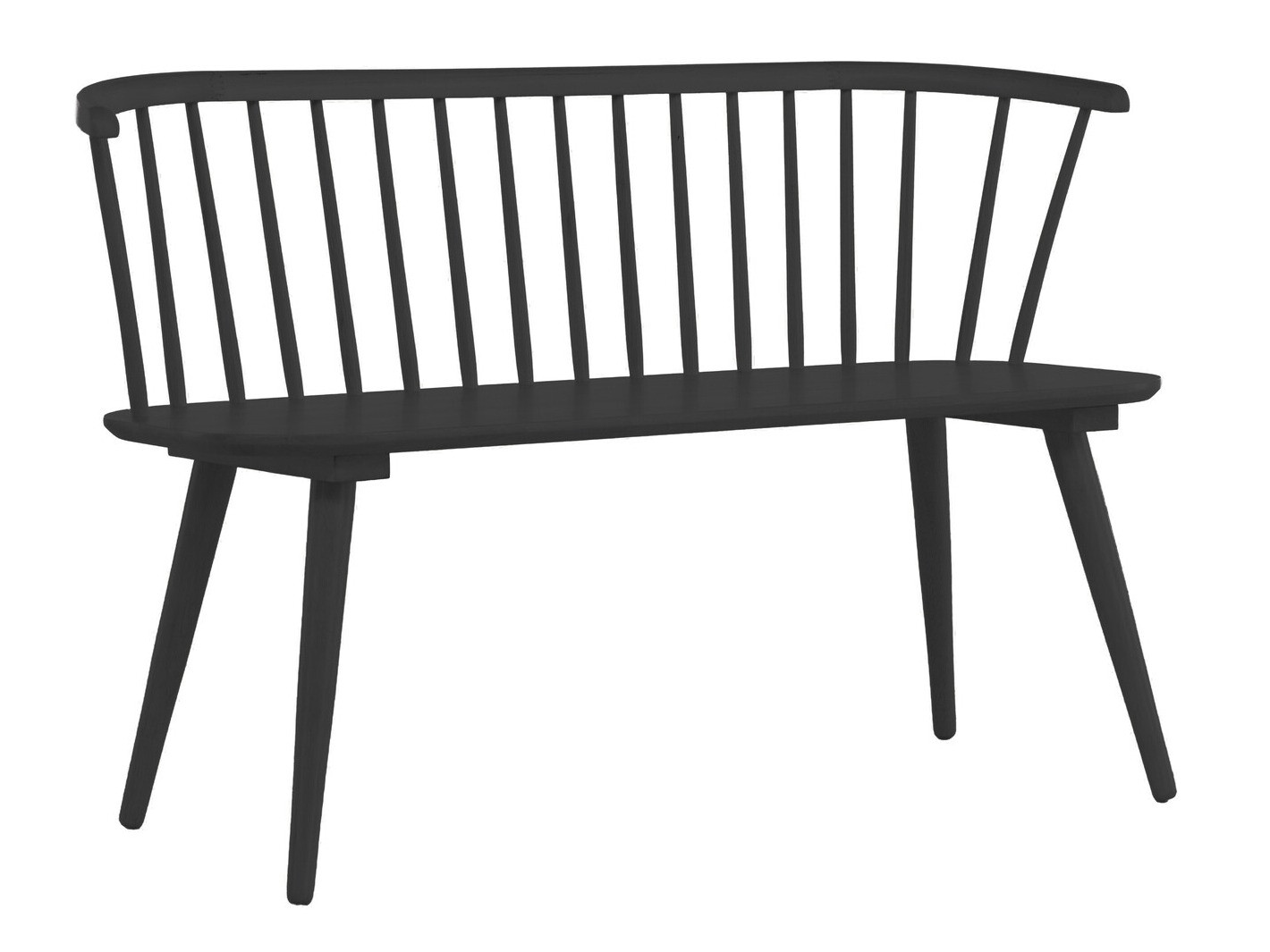Bekkur Dallas 4833 (Svartur)