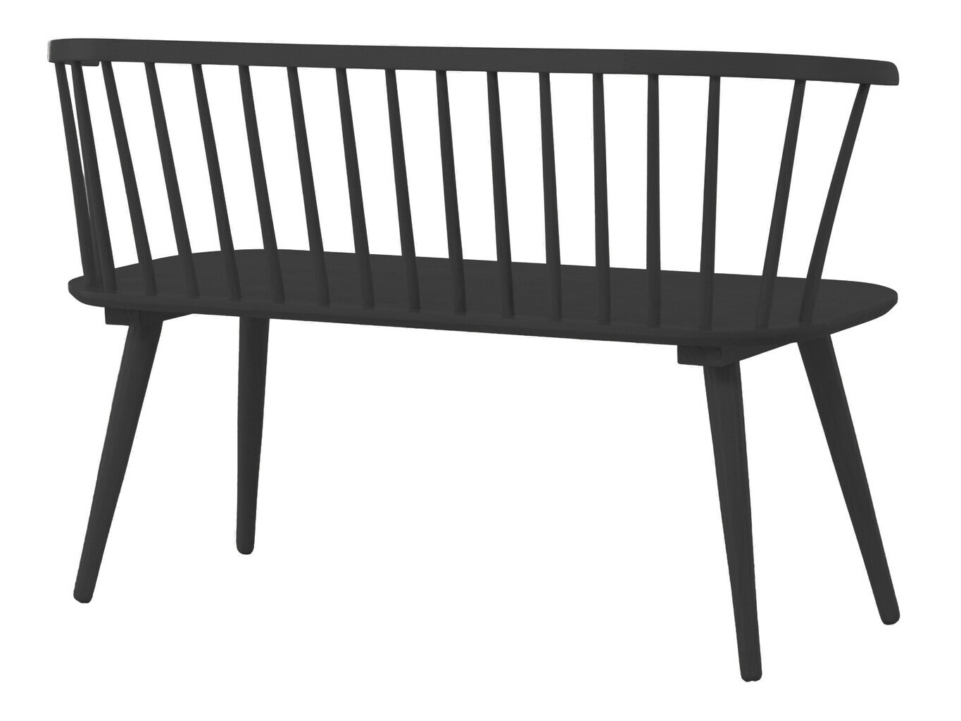 Bekkur Dallas 4833 (Svartur)