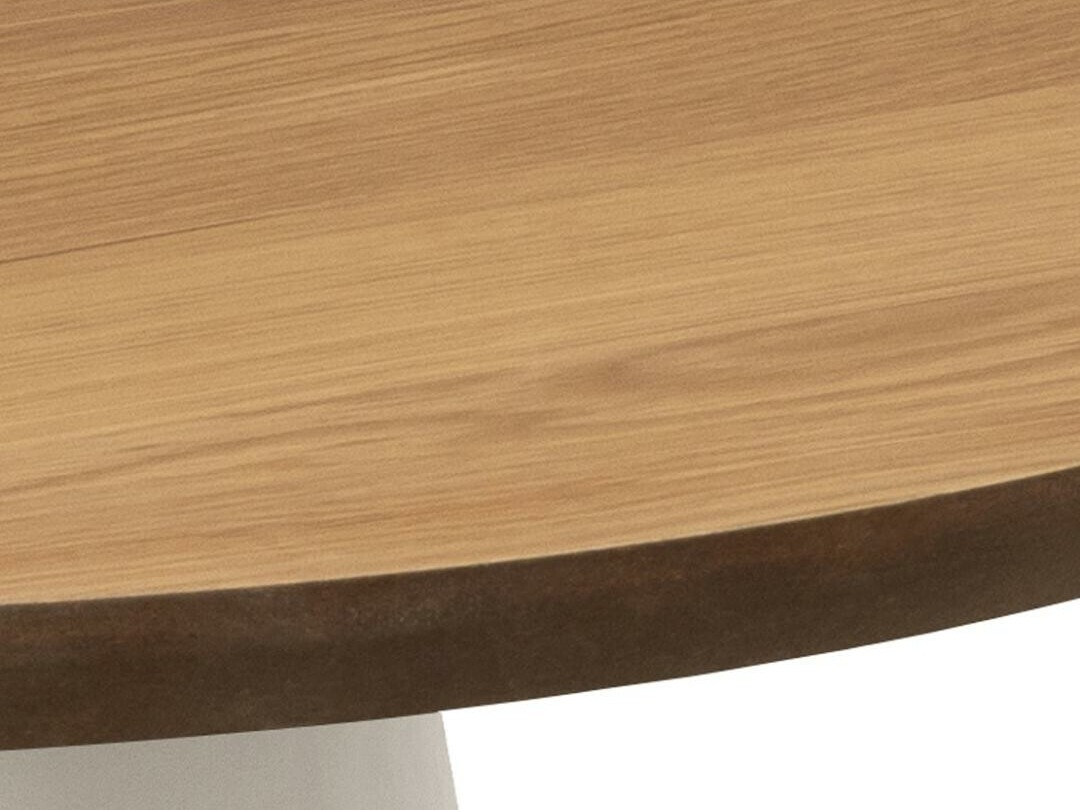 Hliðarborð Norsica 950 (Grár + Eik)