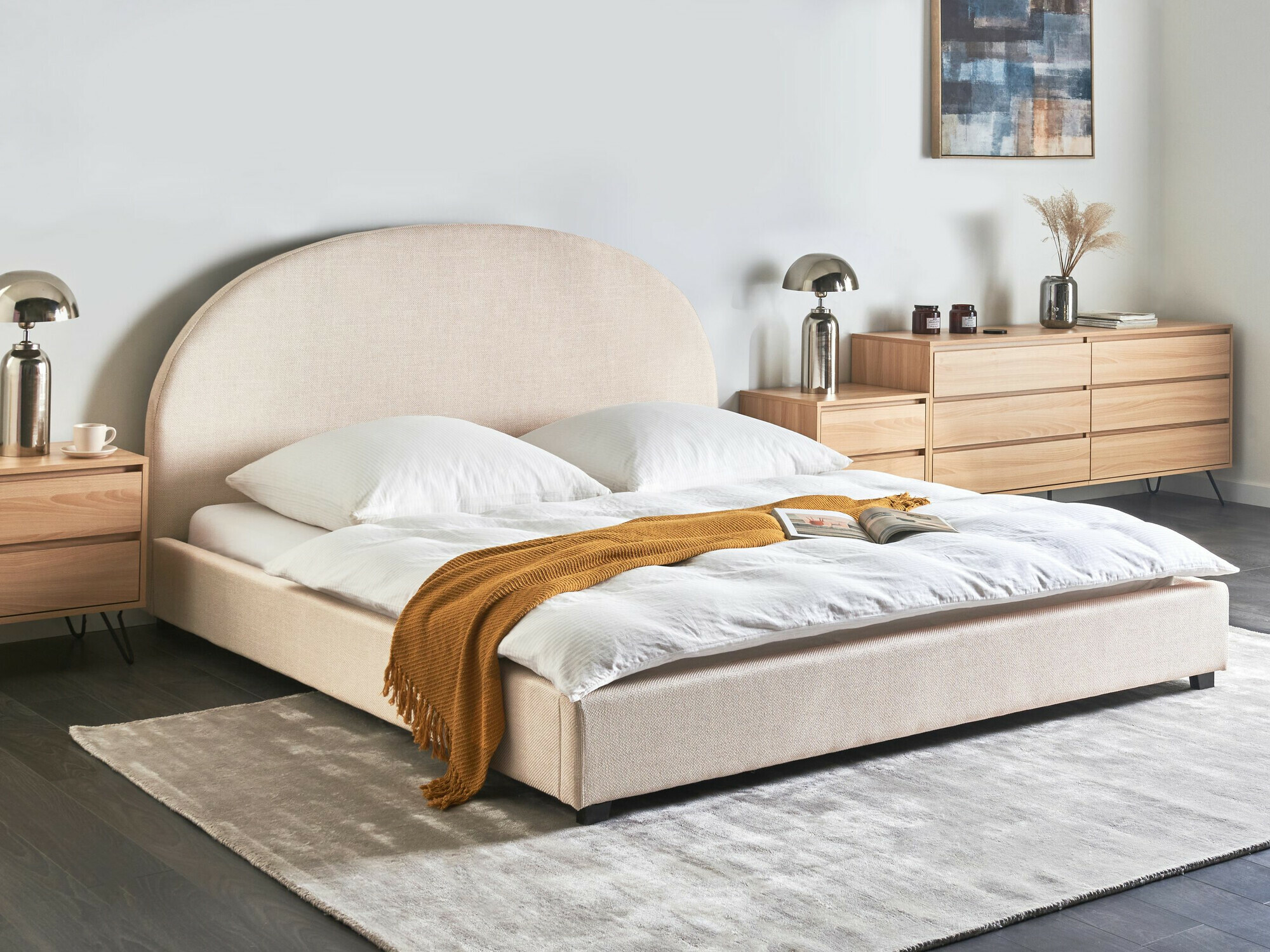 Rúm Berwyn 2666 (Beige)