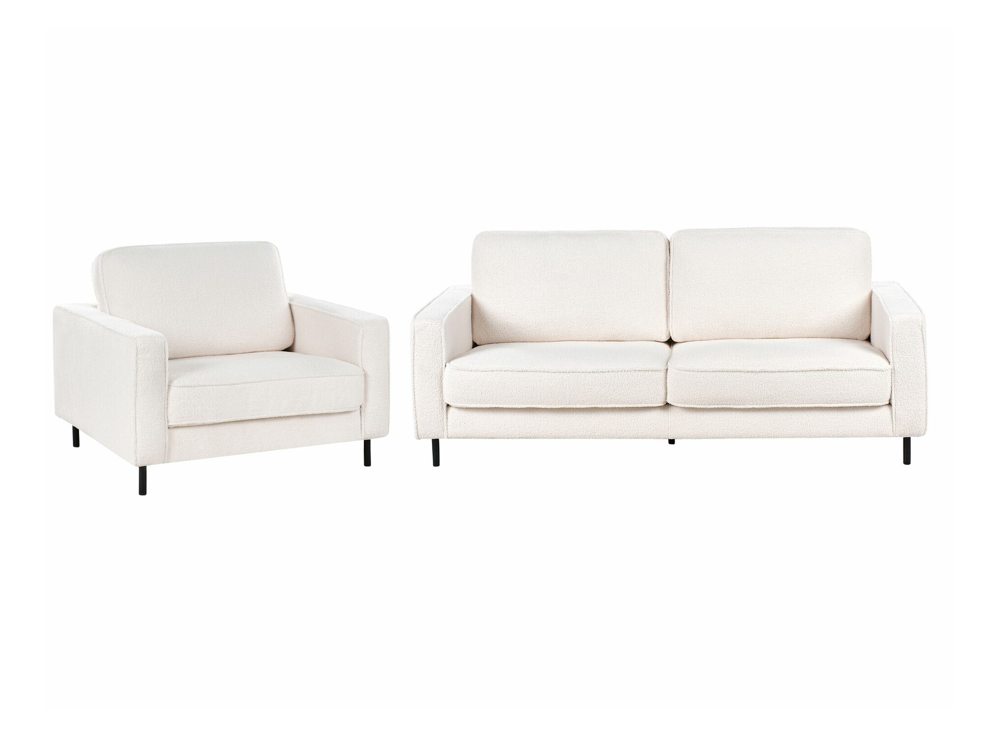 Bólstrað húsganasett Berwyn 768 (Ecru hvítur)
