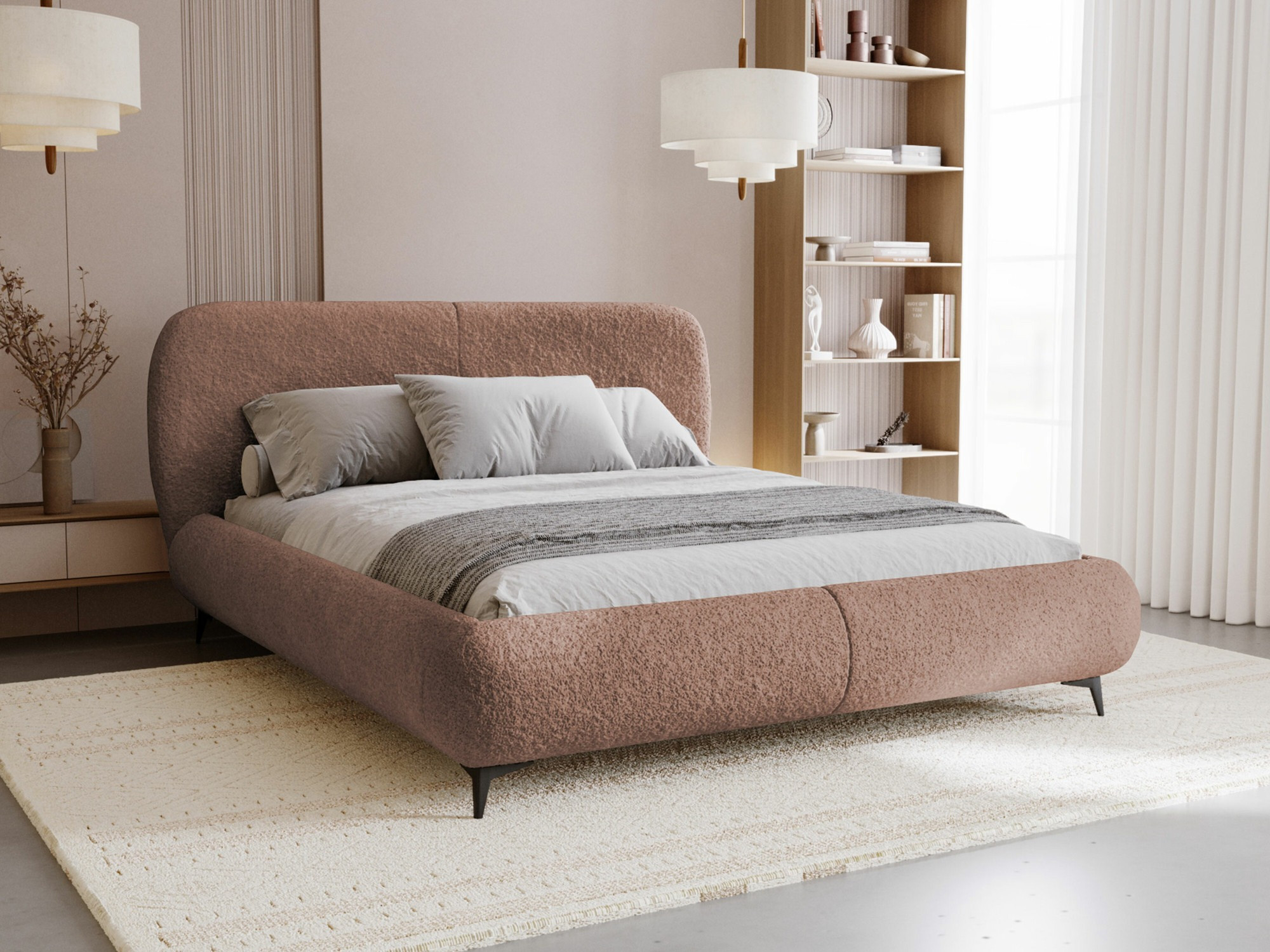 Rúm TrendyNest Fenara (Coral 45)