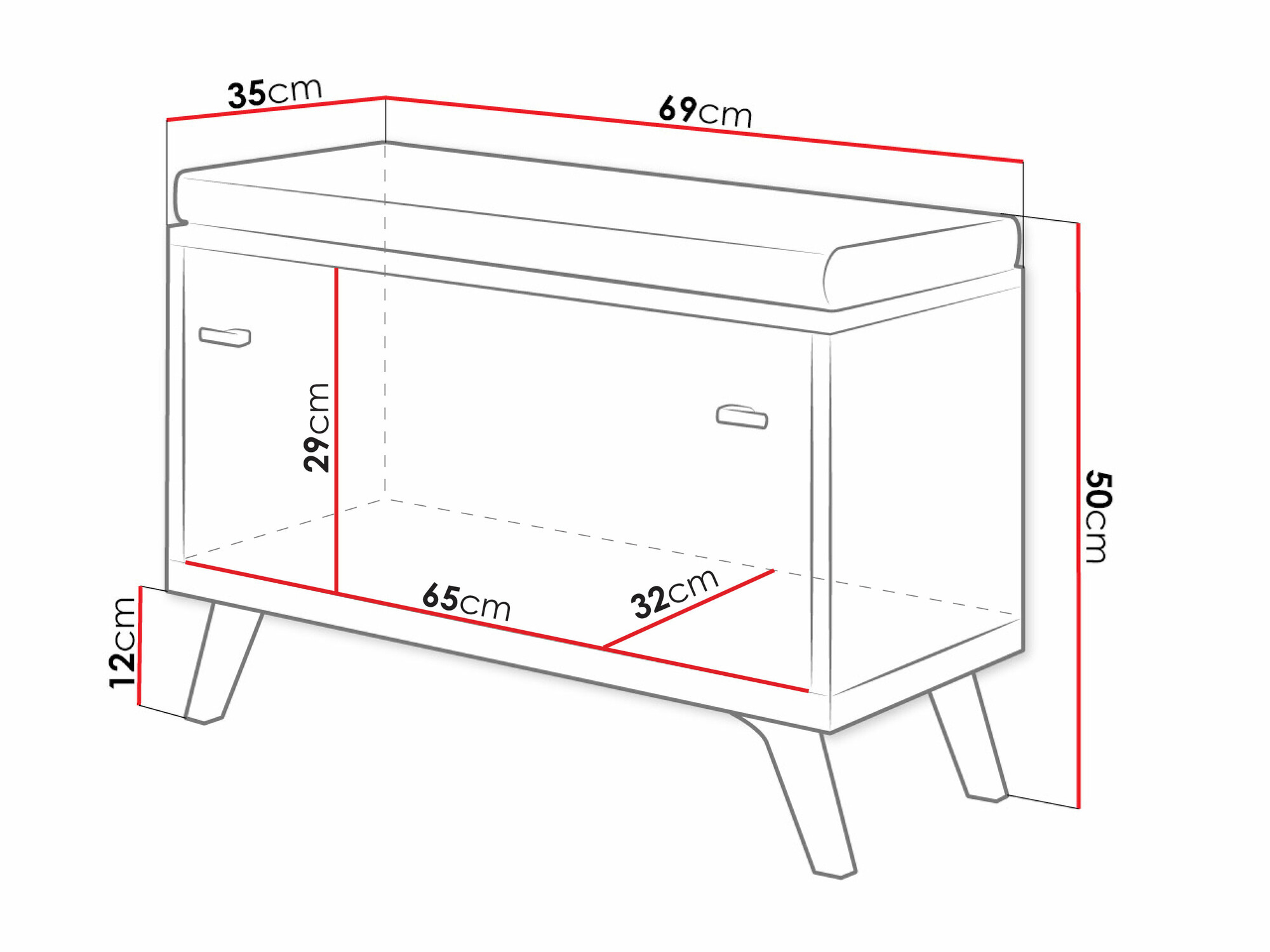 Skóskápur Levtena 102